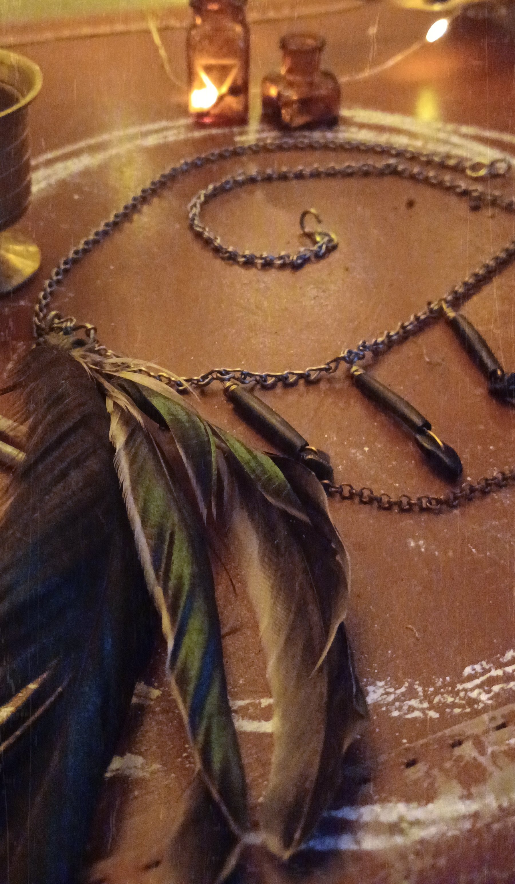Goddess necklace (dark)