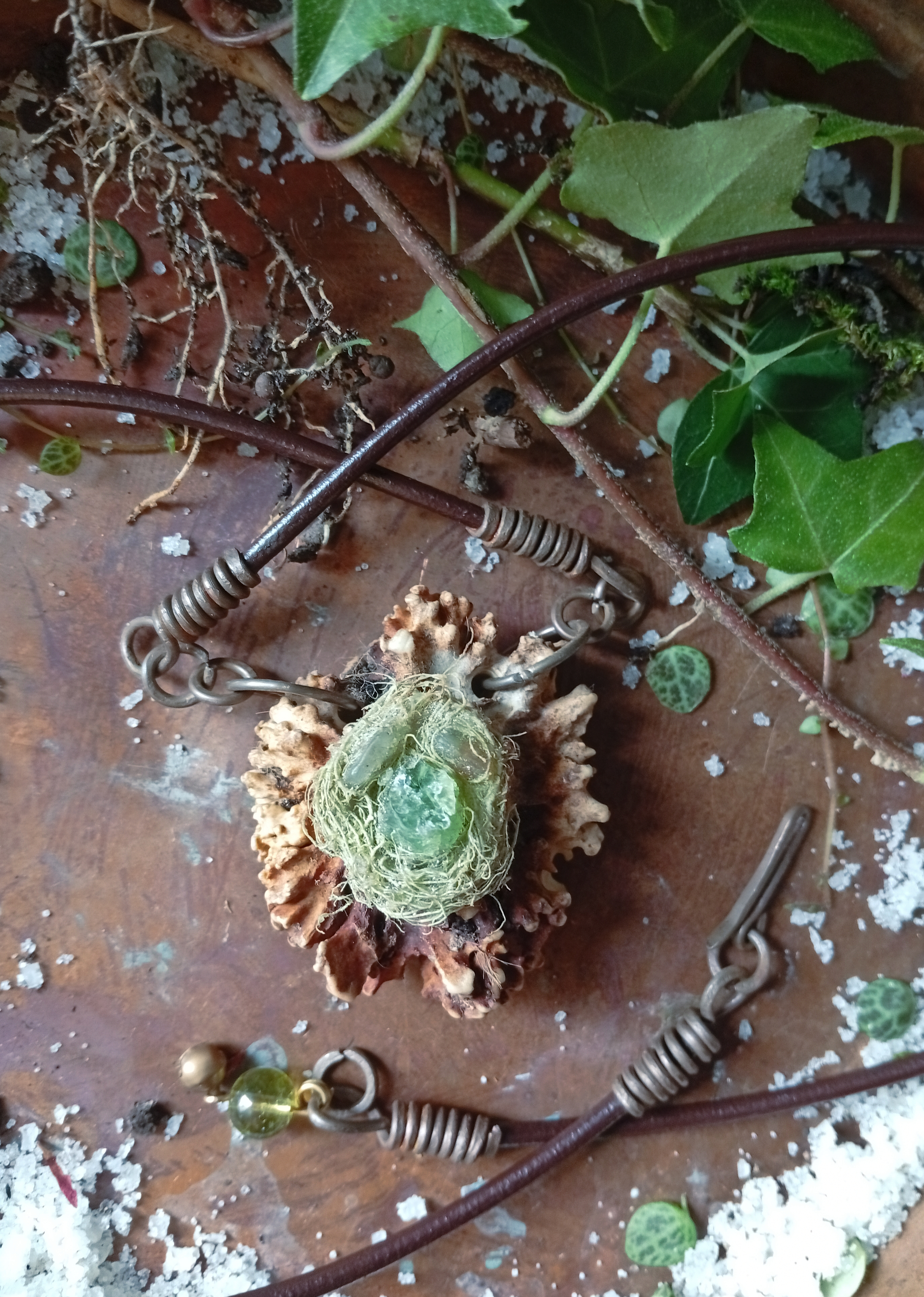 Horn amulet