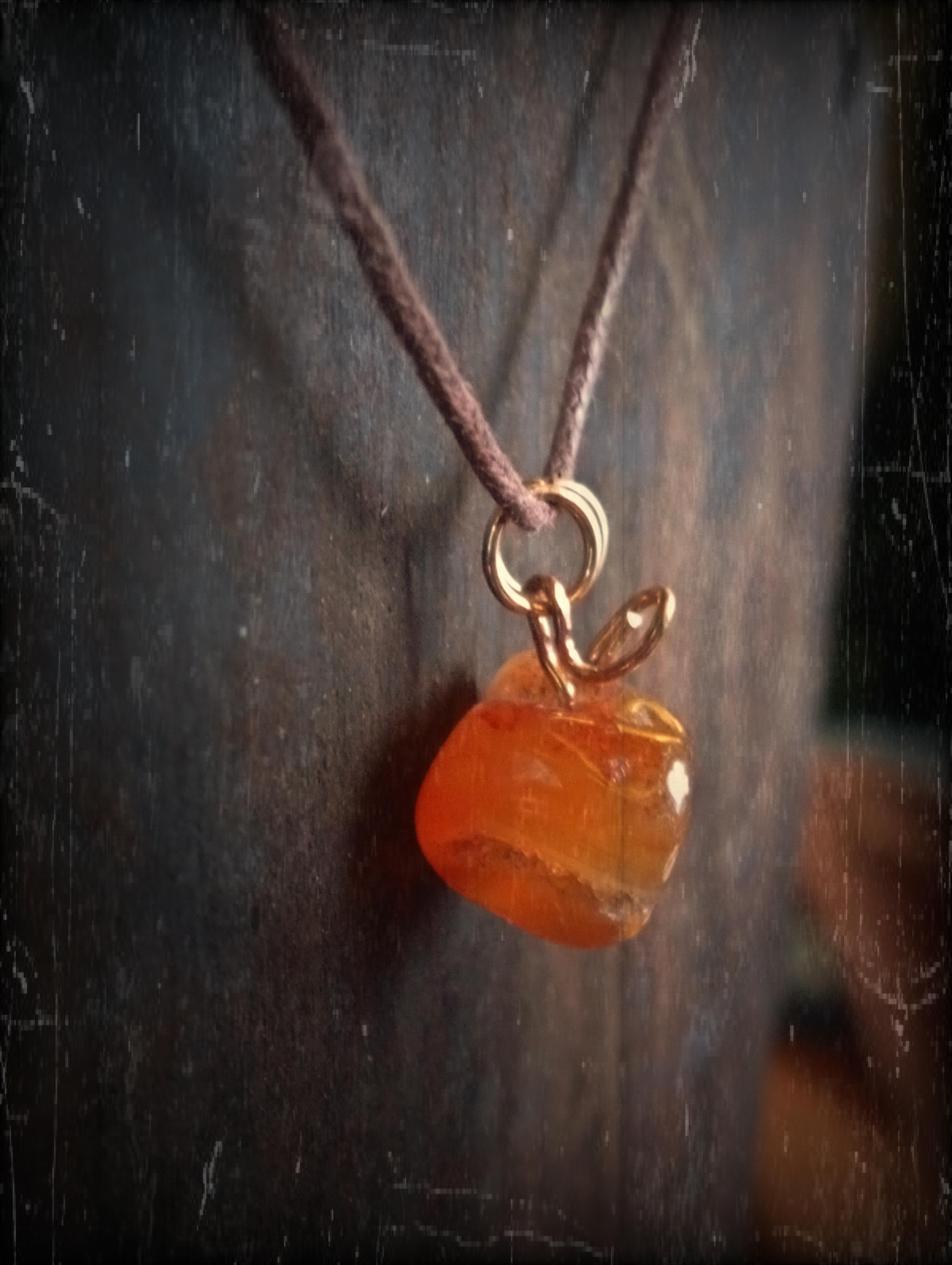 Carnelian Apple charms