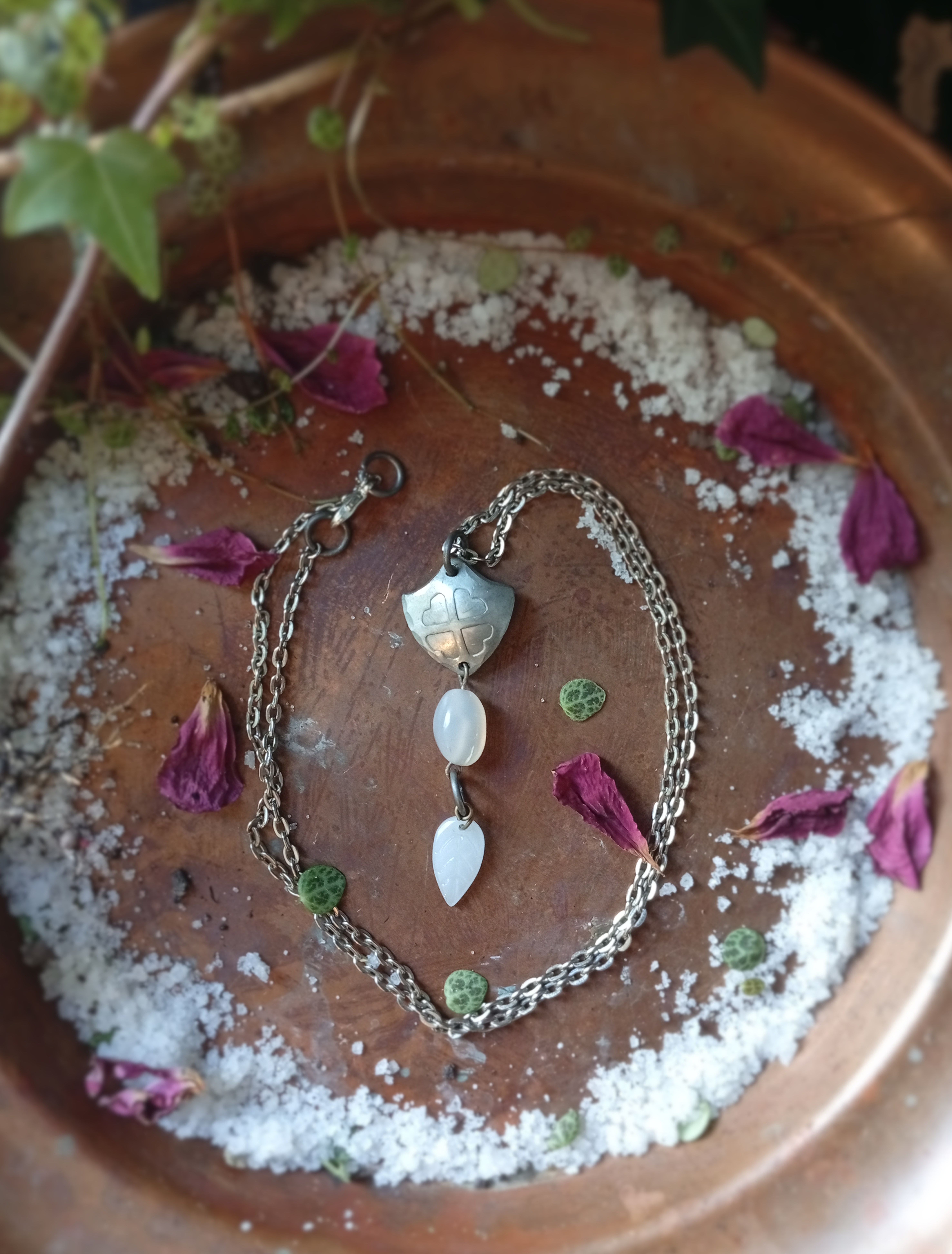 Lucky Shield Necklace