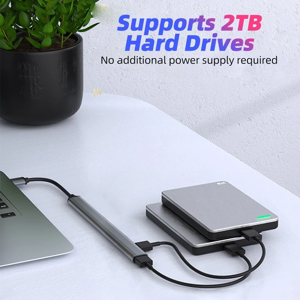 7-in-1 USB-C to USB-A Hub