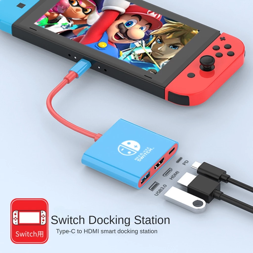 3-in-1 Type USB-C to HDMI/USB-C/USB-A