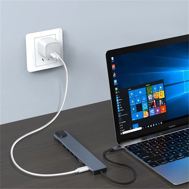 10-in-1 USB-C to Multiports Docking Station