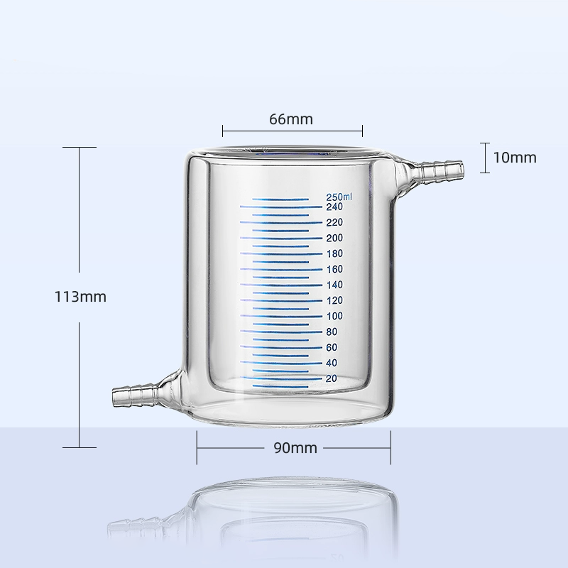 Jacketed Double-layer Reaction Beakers