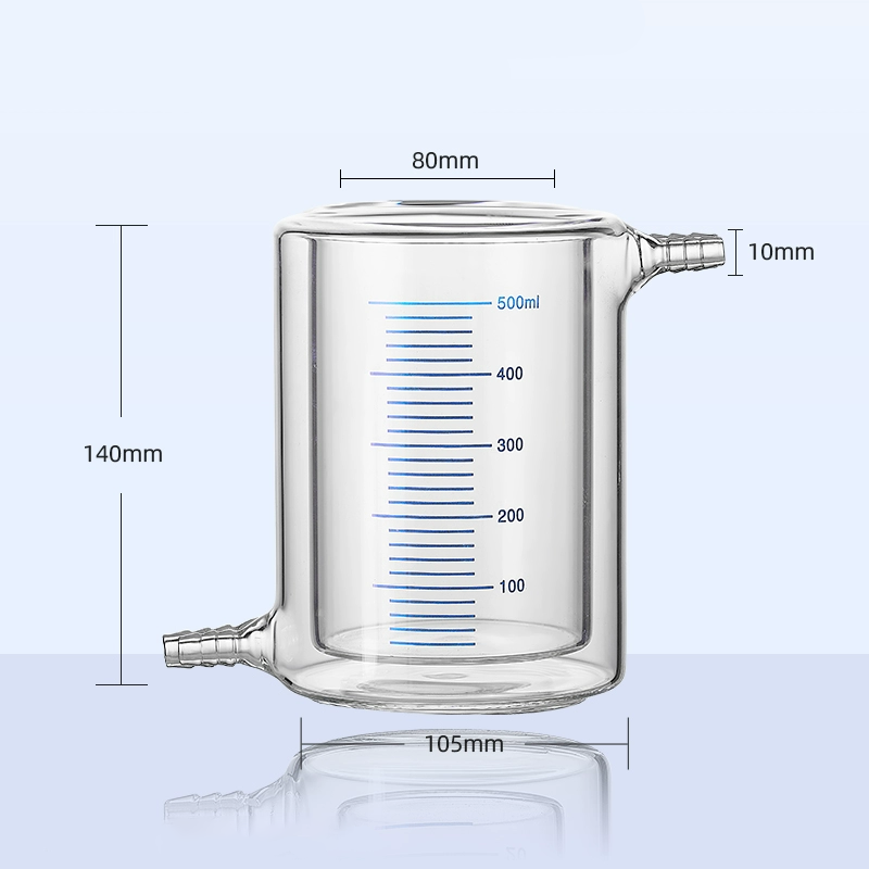 Jacketed Double-layer Reaction Beakers
