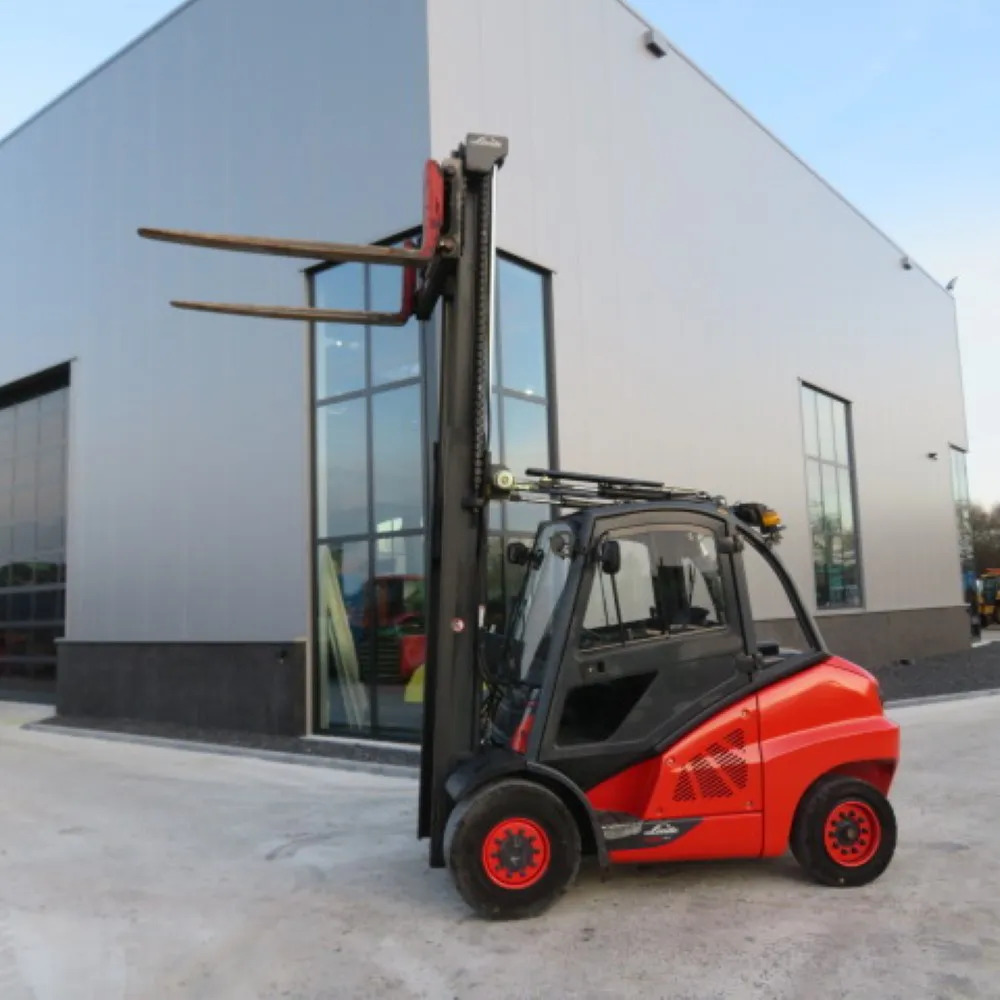 Linde H50D-02/600 EVO – Chariot élévateur diesel 5T – Confort & Puissance – Année 2013