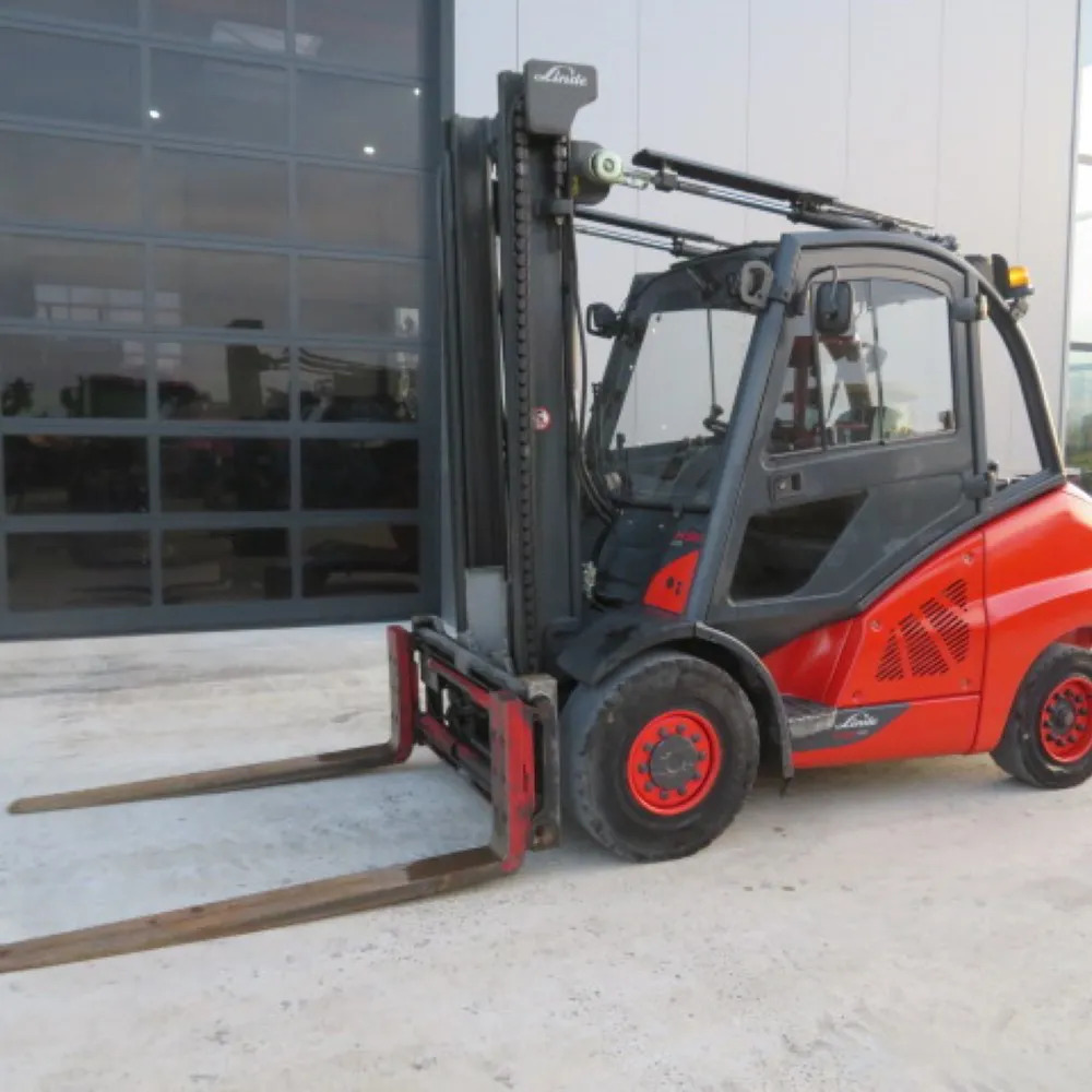 Linde H50D-02/600 EVO – Chariot élévateur diesel 5T – Confort & Puissance – Année 2013