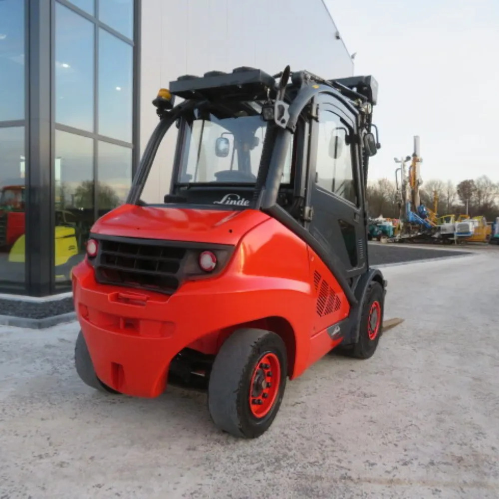 Linde H50D-02/600 EVO – Chariot élévateur diesel 5T – Confort & Puissance – Année 2013