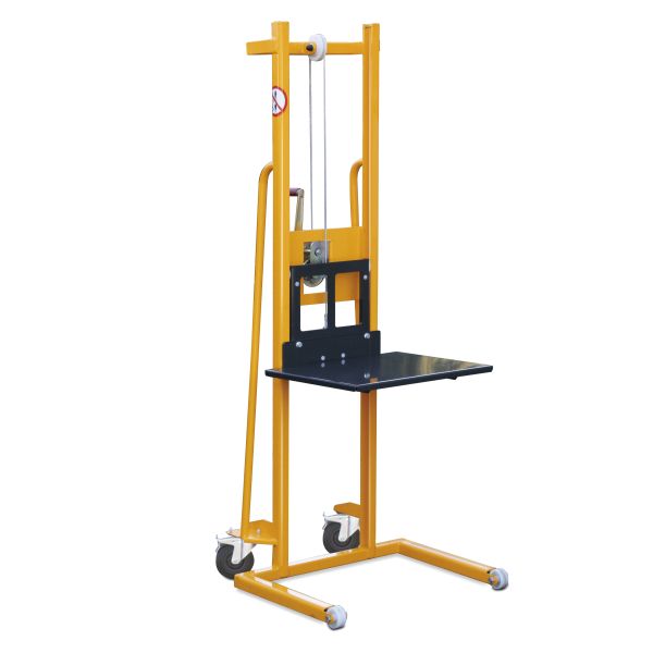Élévateur de matériaux manuel Protaurus – 100 kg | Course 1500 mm