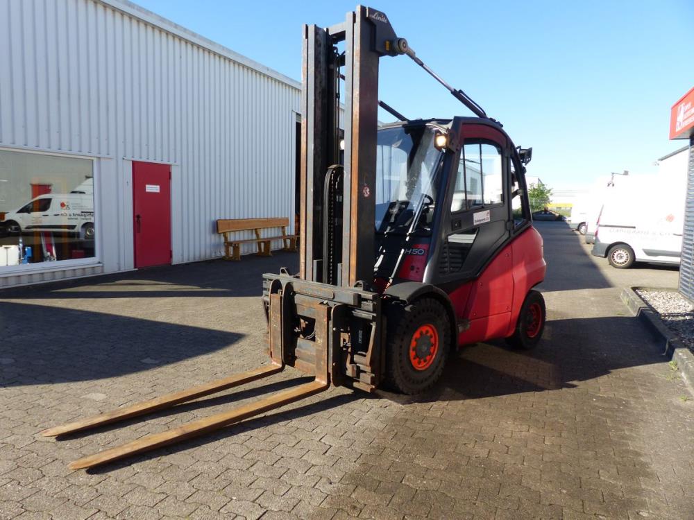 Chariot Élévateur Diesel Linde H50D (2006) | 5000 kg | Mât Triplex 6315 mm