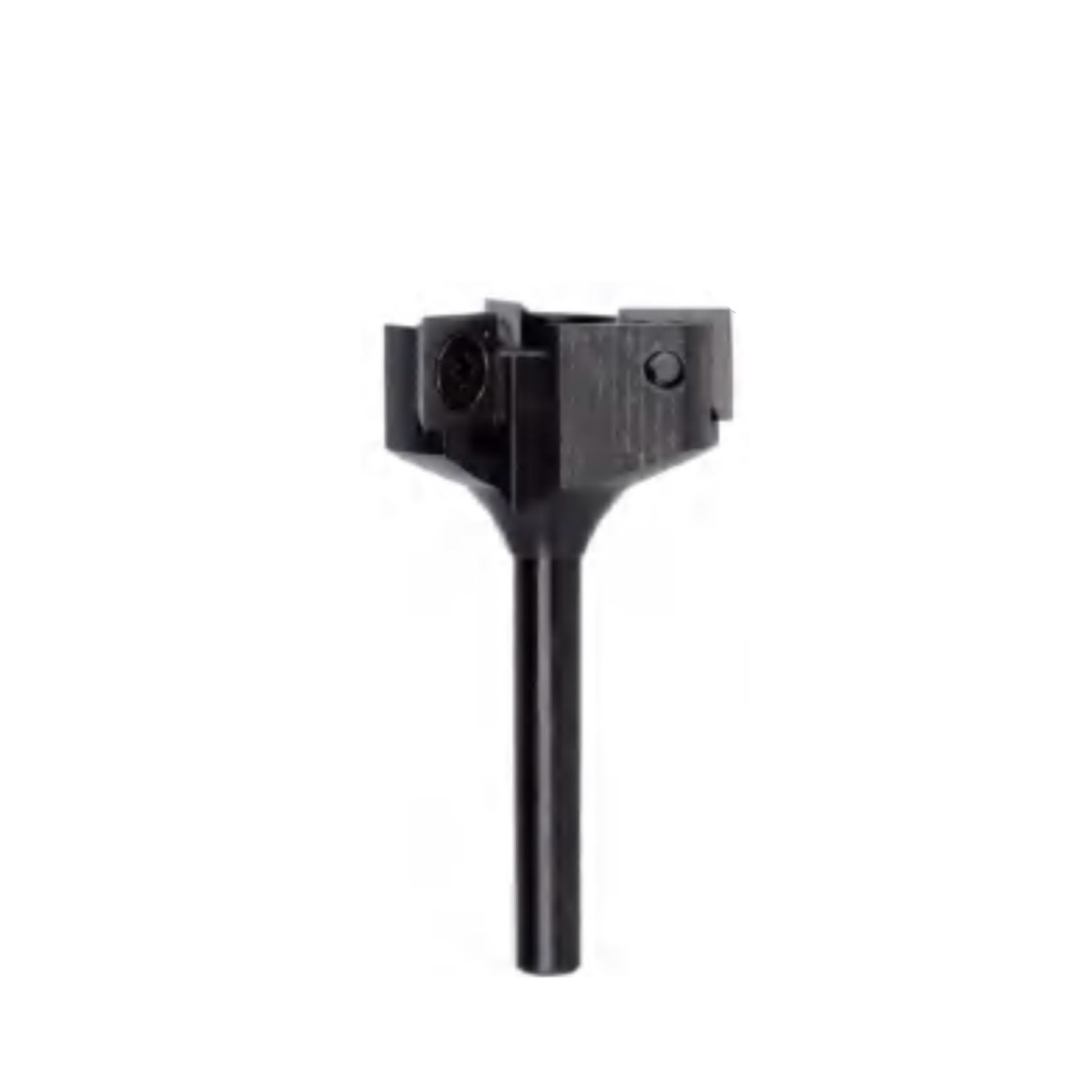 Surfacing Router Bit With Replacement Insert-3F Black