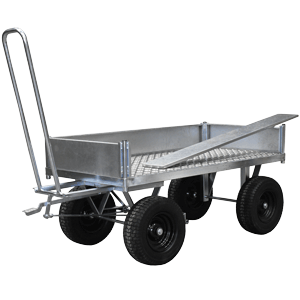 Spark-Proofing and ATEX Rated Platform Truck Trolleys
