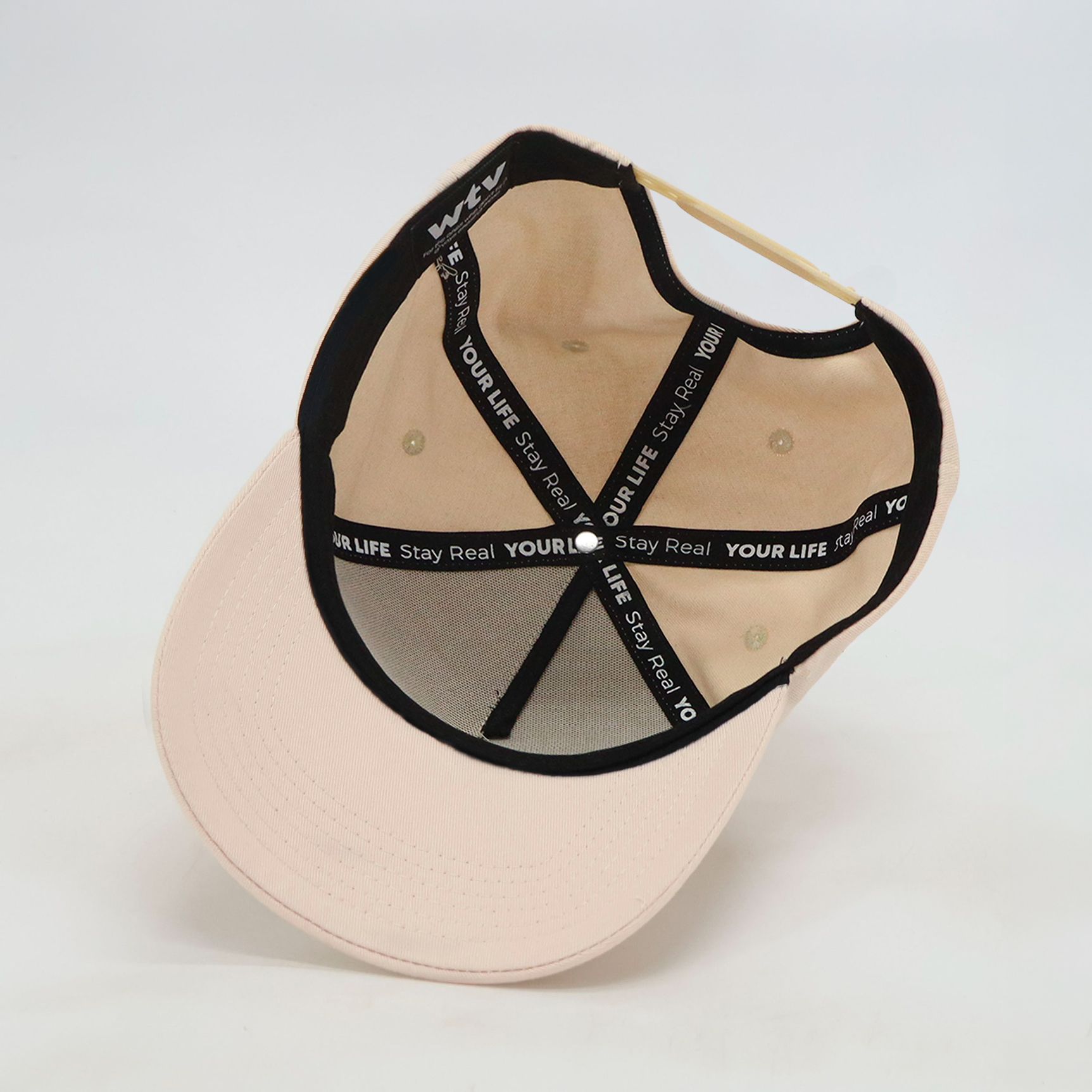 Beige WTV A-frame Cap