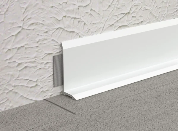 OVERHEAD ALUMINIUM SKIRTING BOARD, 40 MM