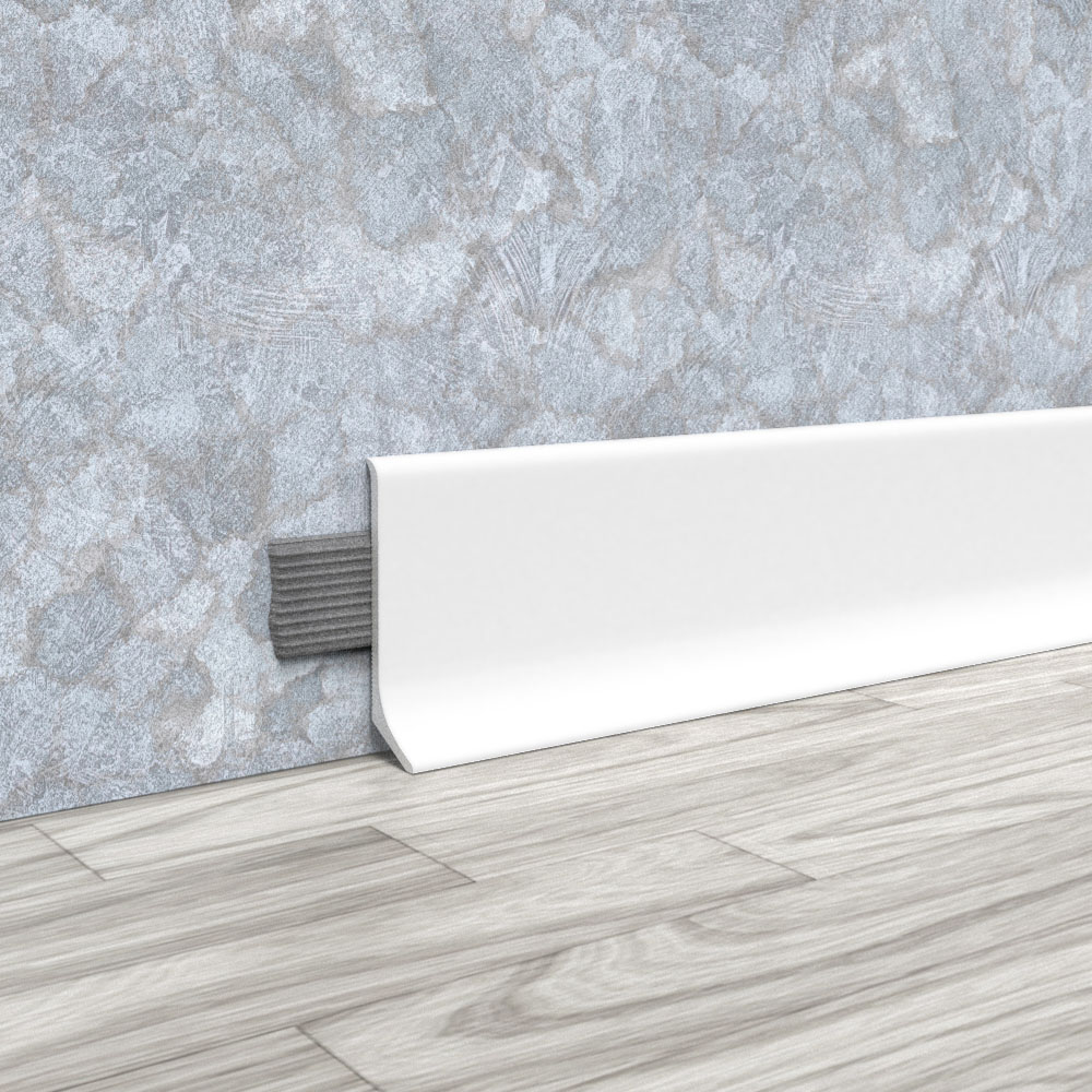 OVERHEAD ALUMINIUM SKIRTING BOARD, 40 MM