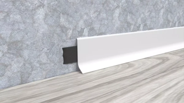 OVERHEAD ALUMINIUM SKIRTING BOARD, 50 MM