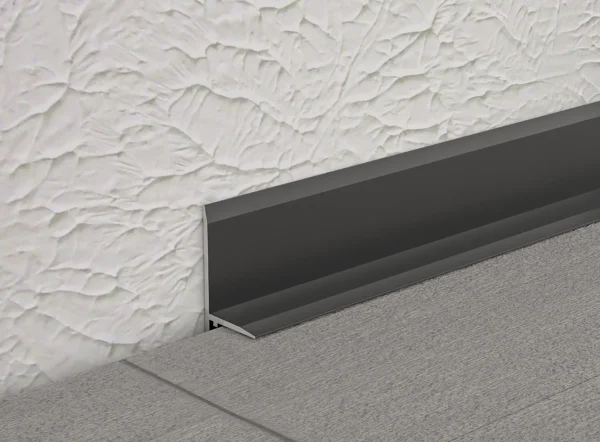 OVERHEAD ALUMINIUM SKIRTING BOARD, 24 MM
