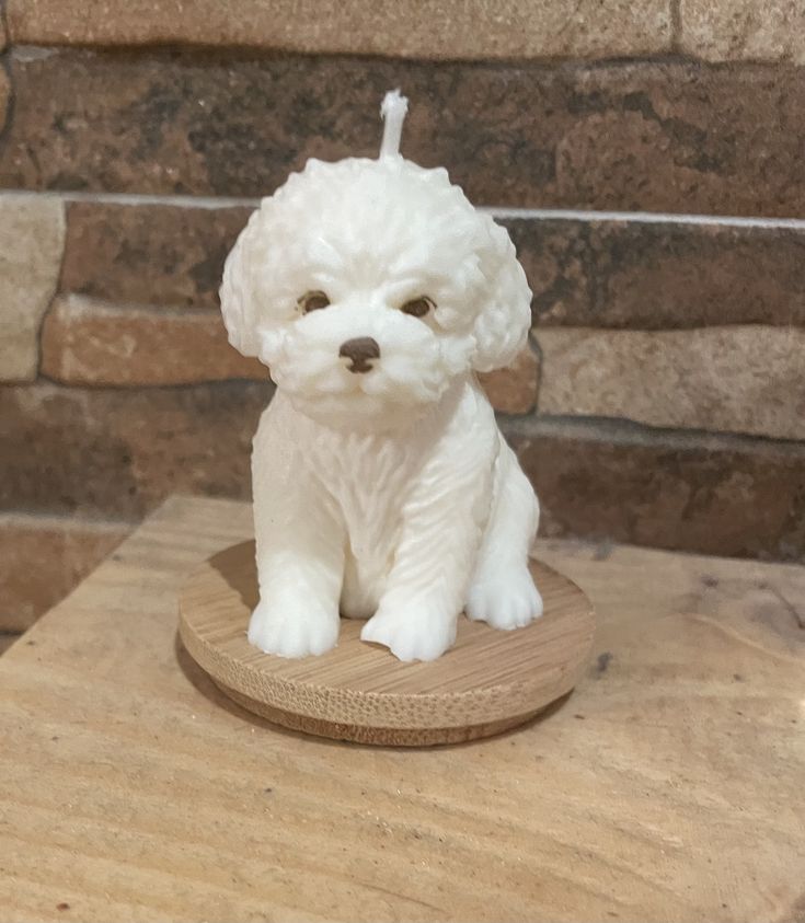 Cute Puppy Candle
