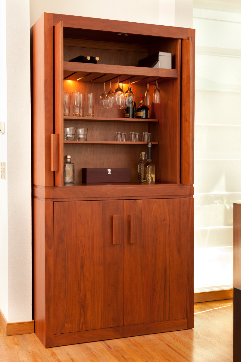 Wooden Bar Cabinet