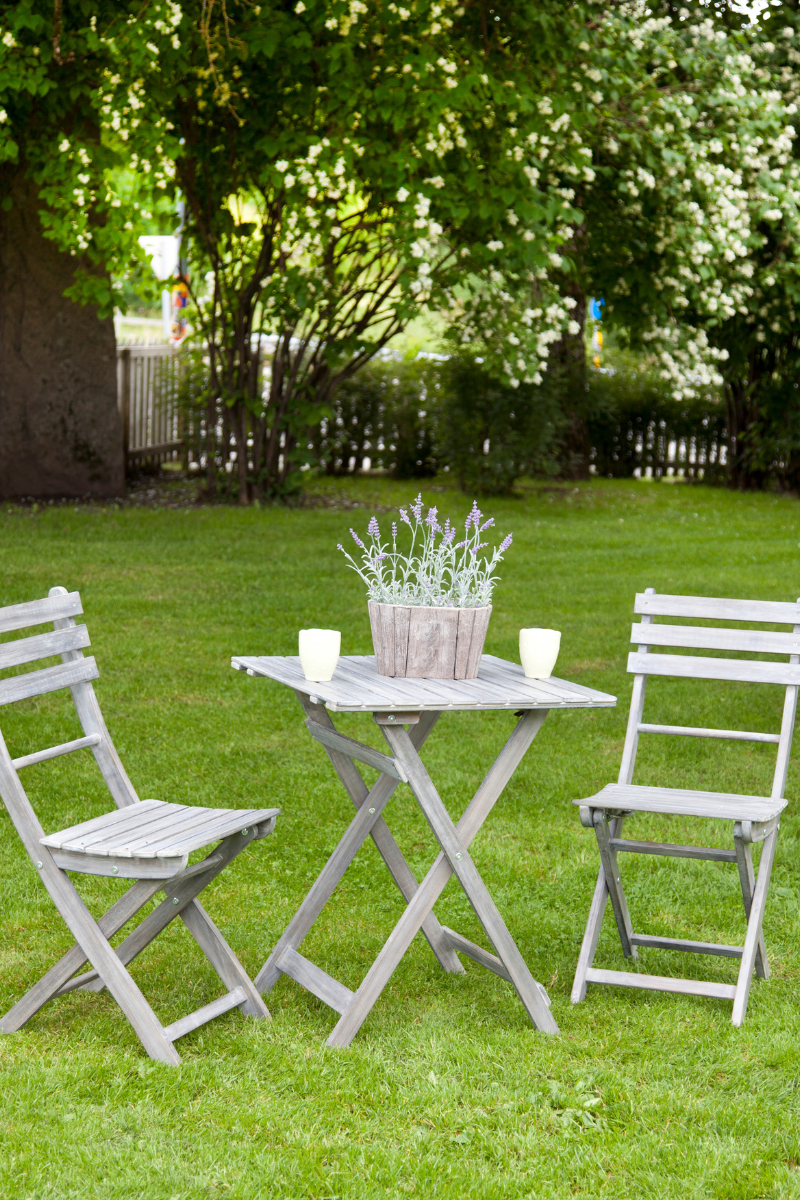 Wooden Garden Furniture Set