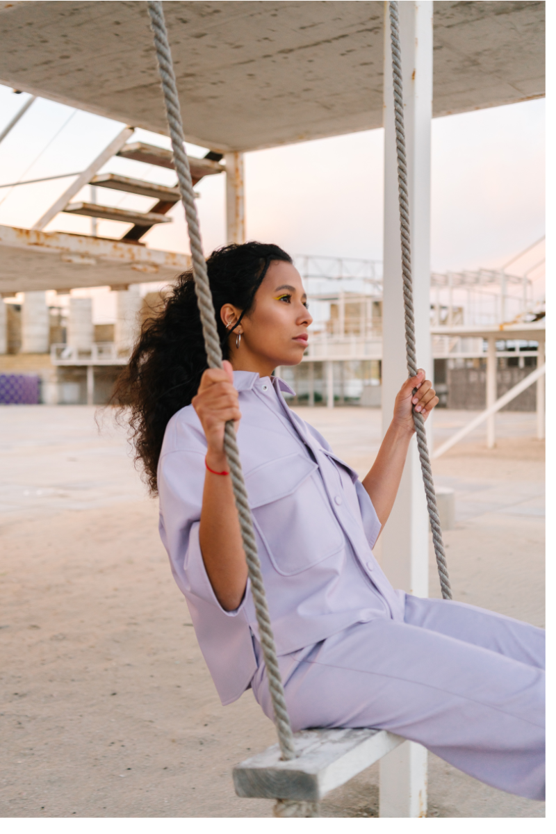 Pastel Purple Jumpsuit