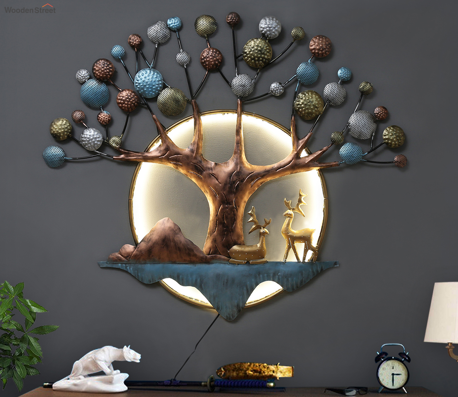 Decorative Metal Tree Wall Art
