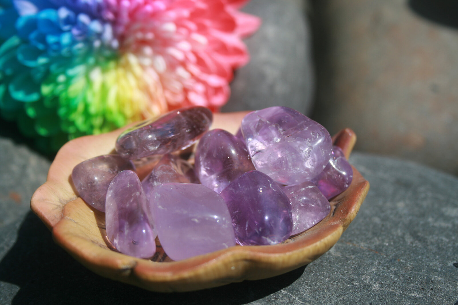 Amethyst – Tumbled Stone (AA Grade)