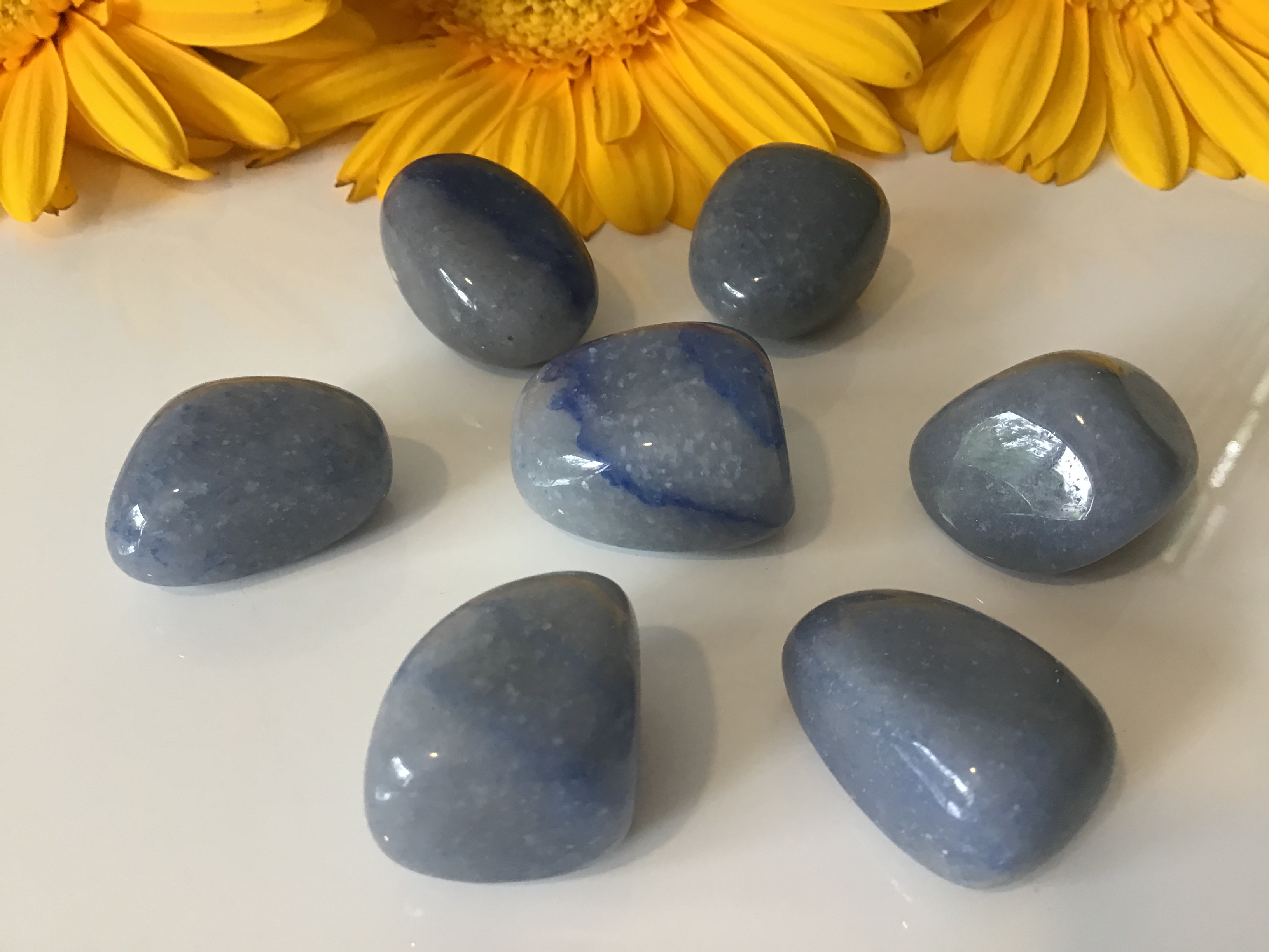 Blue Quartz - Tumbled Stone