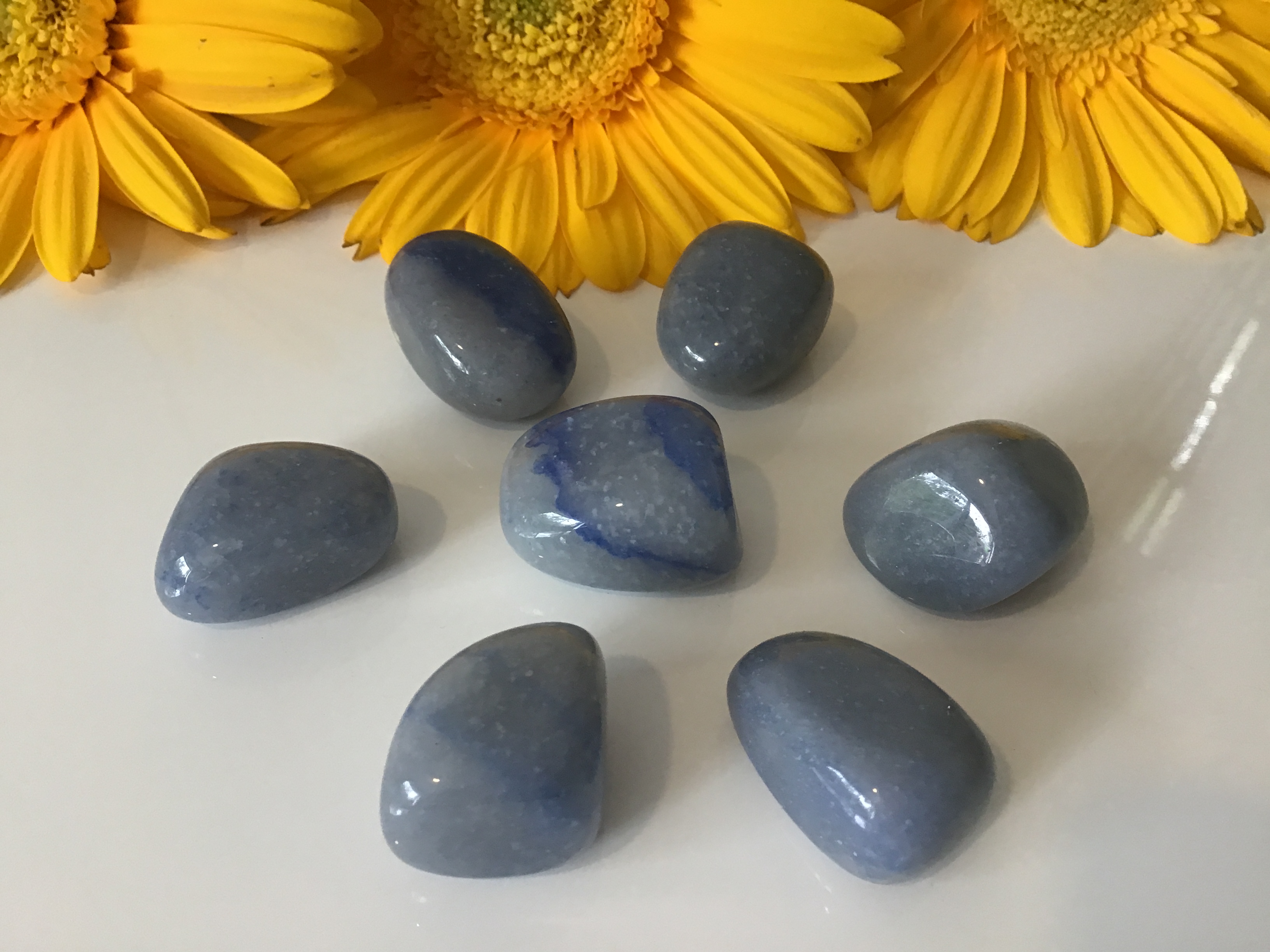Blue Quartz - Tumbled Stone