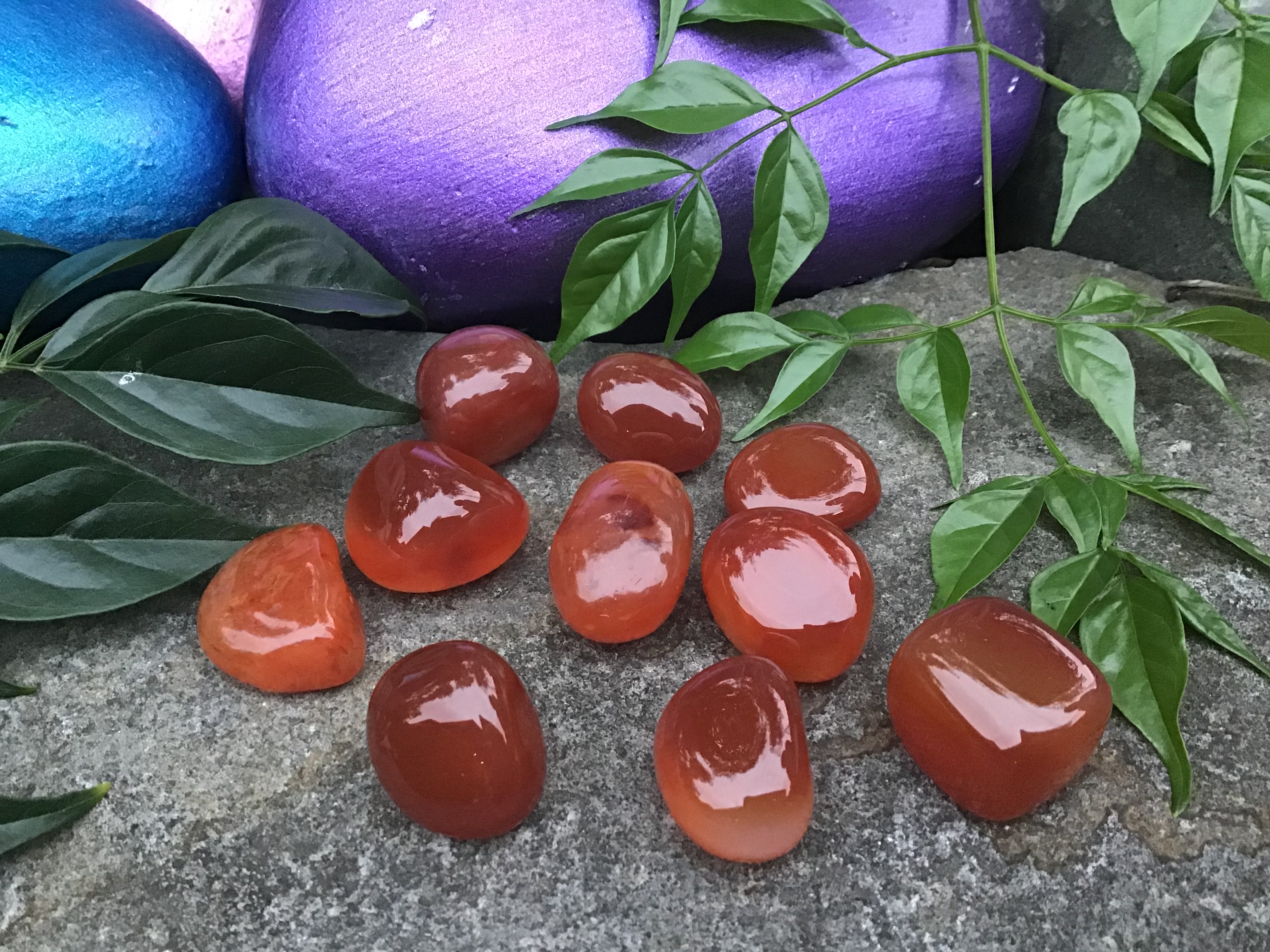Carnelian – Tumbled Stone