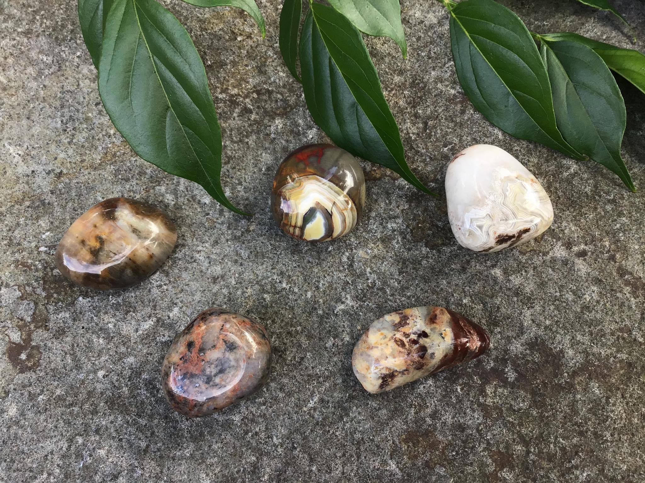 Crazy Lace Agate – Tumbled Stone