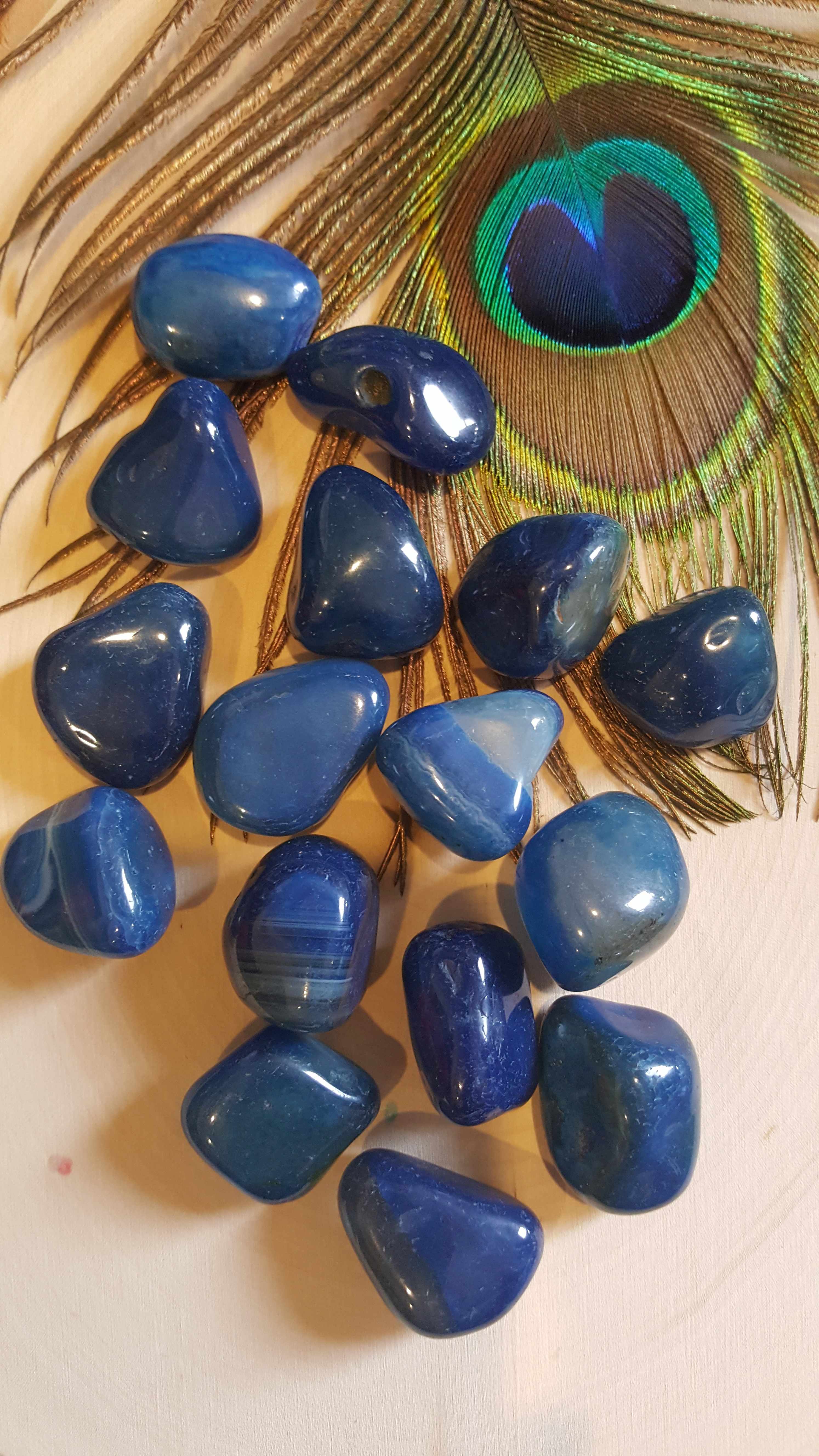 Indigo Agate – Tumbled Stone