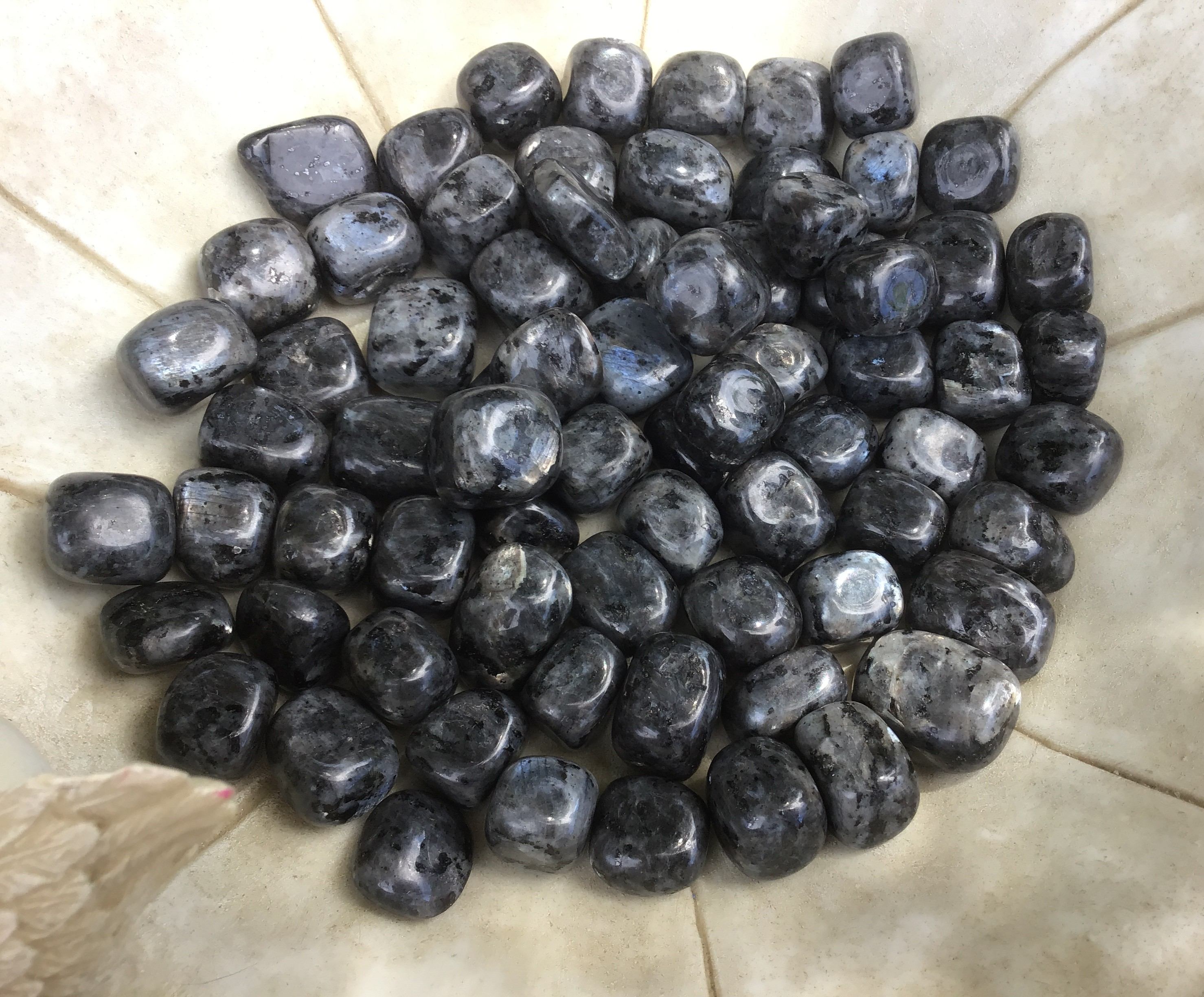 Larvikite – Tumbled Stone