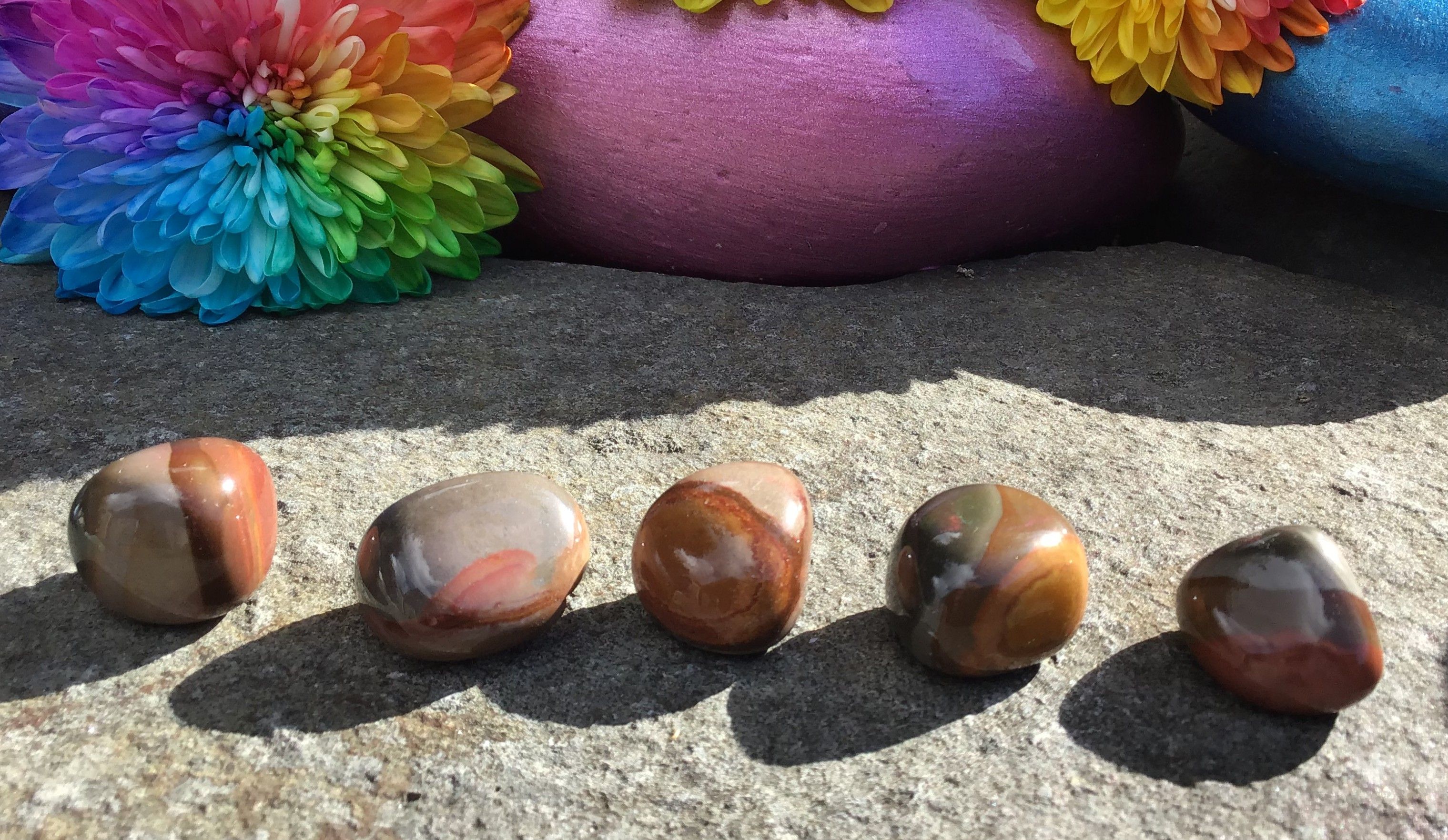 Polychrome Jasper – Tumbled Stone
