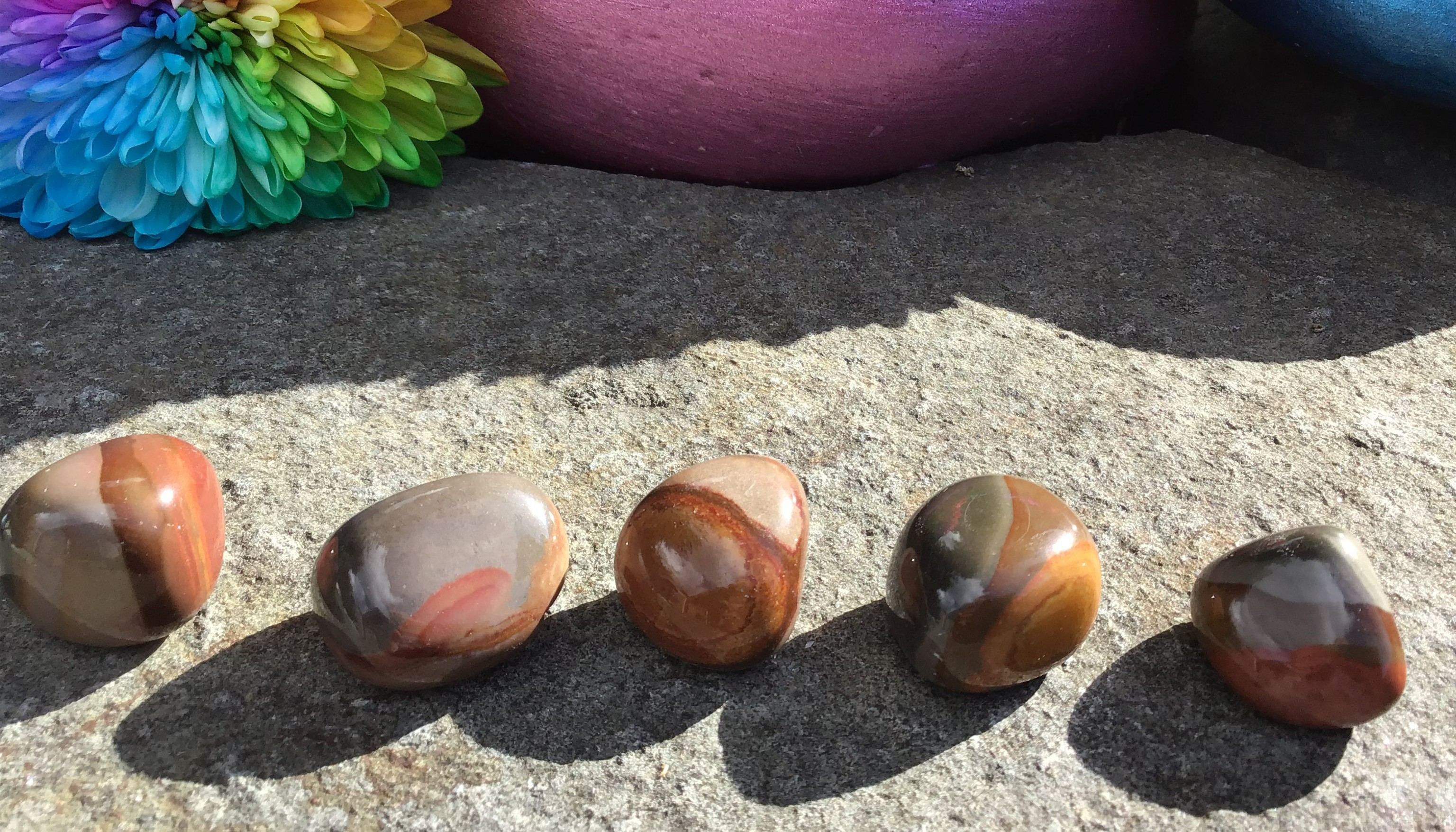 Polychrome Jasper – Tumbled Stone