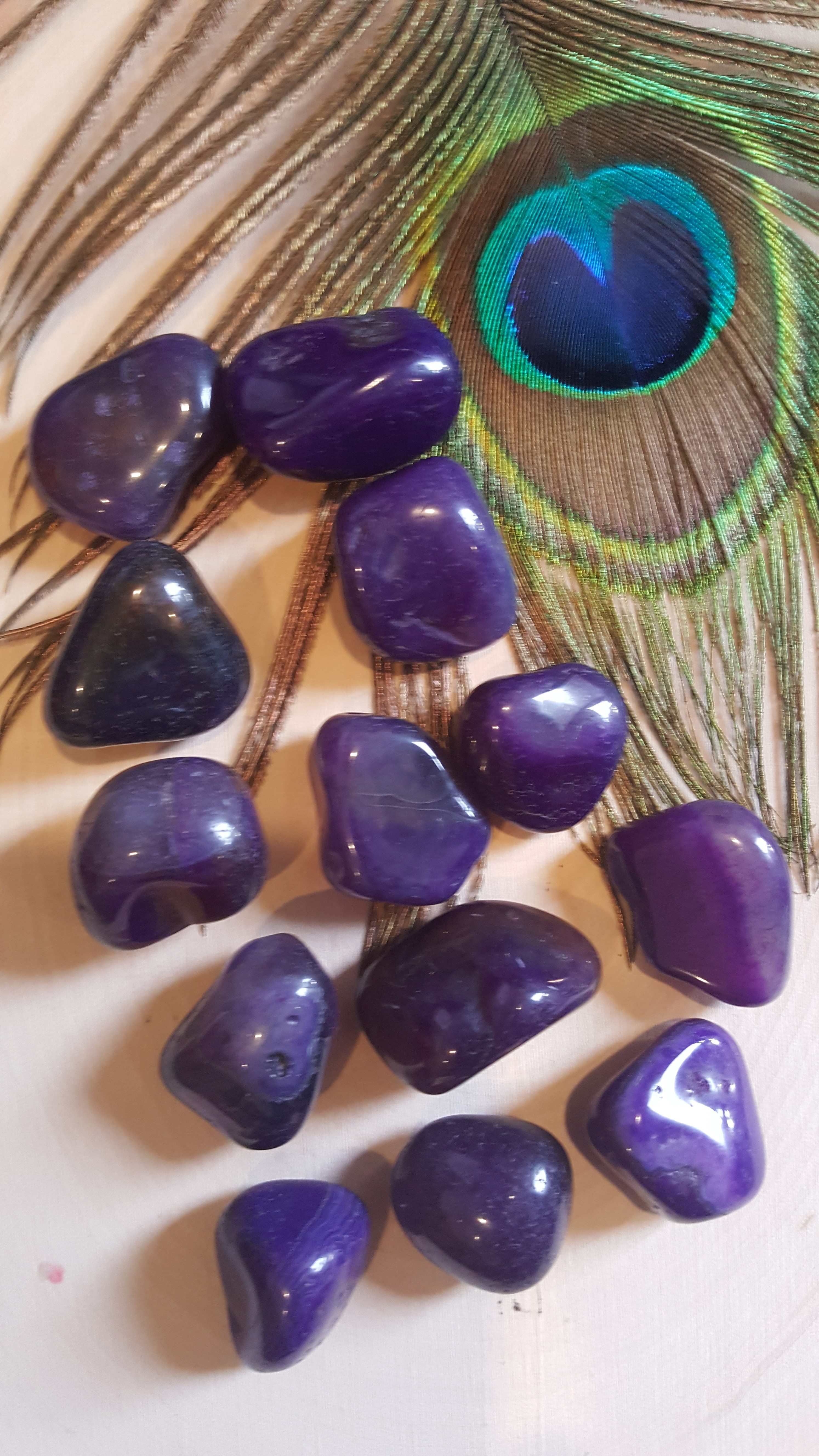 Purple Agate – Tumbled Stone