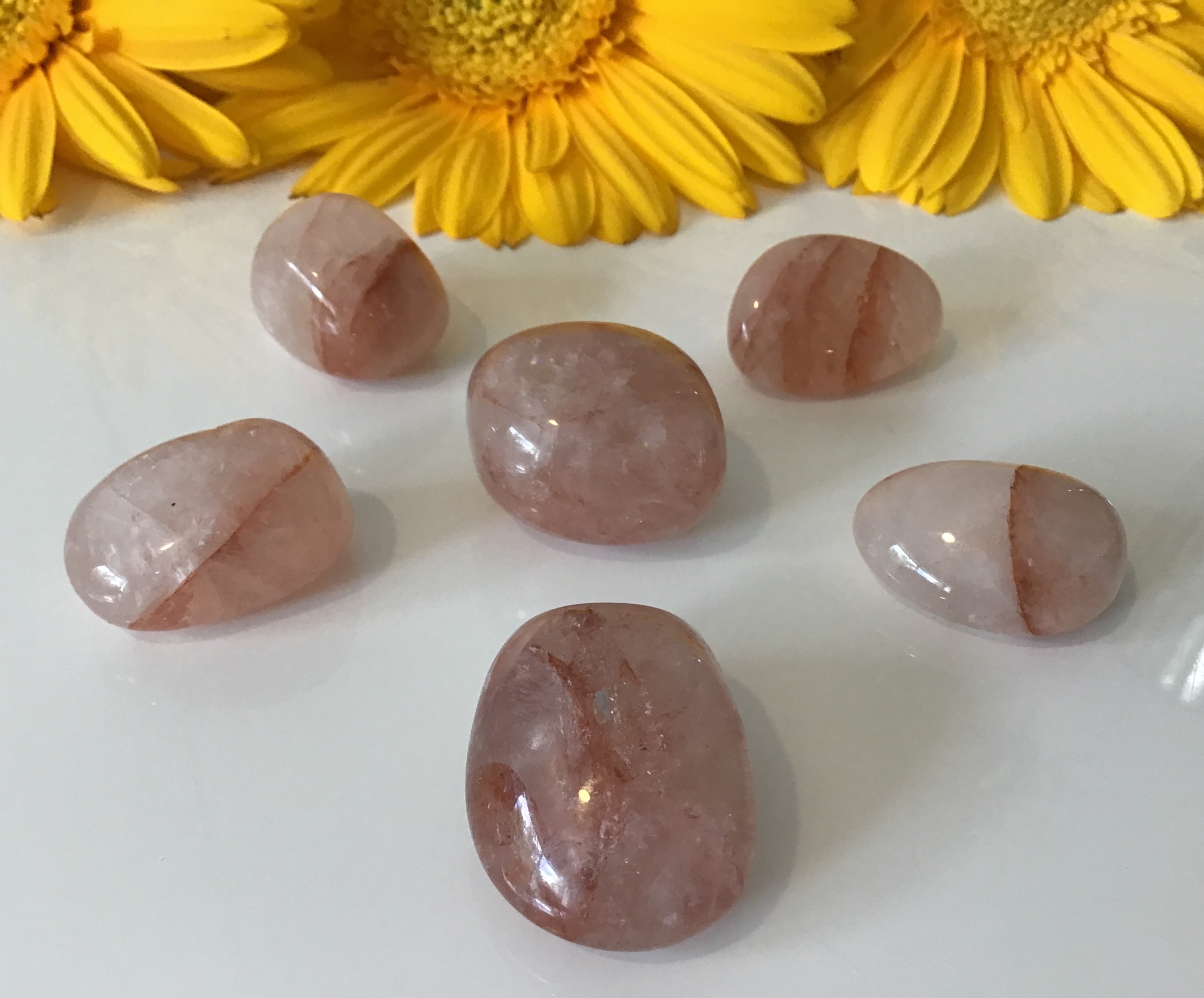 Red Hematoid Quartz – Tumbled Stone