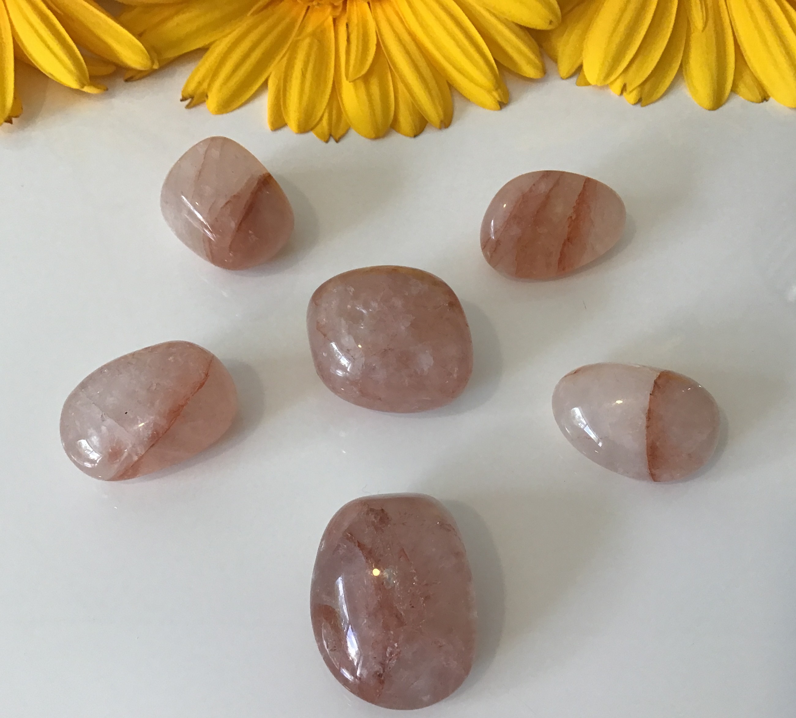 Red Hematoid Quartz – Tumbled Stone