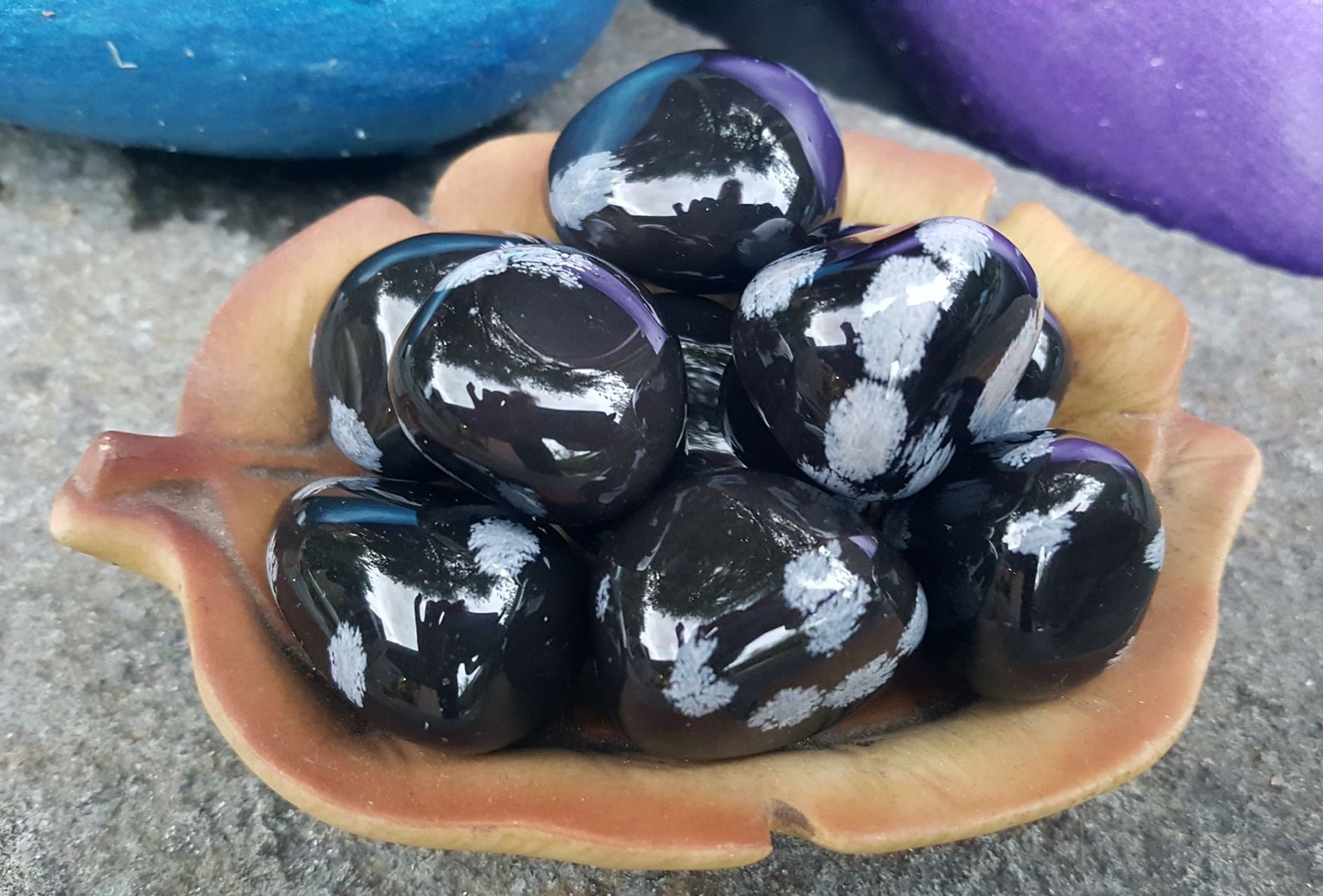 Snowflake Obsidian – Tumbled Stone