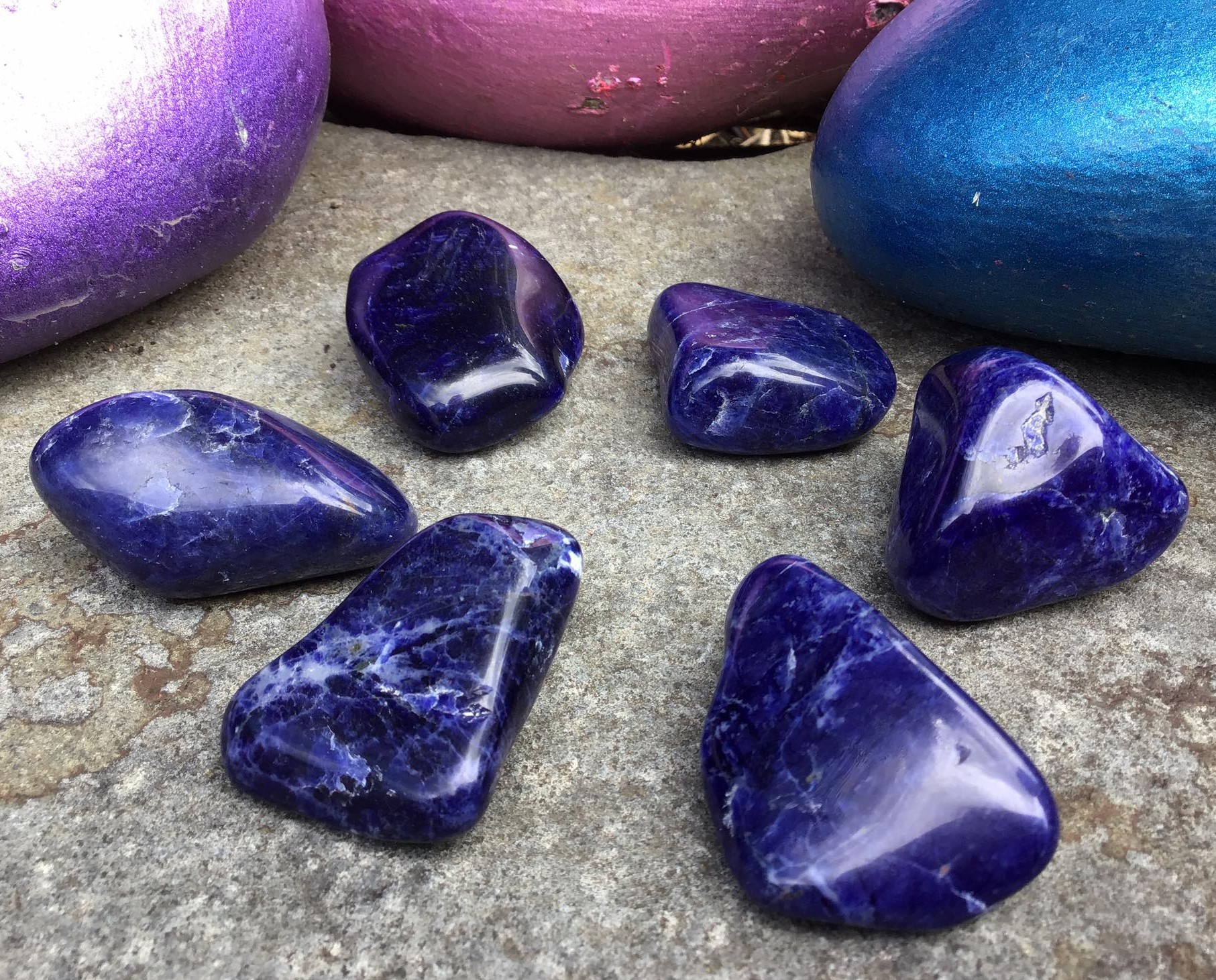Sodalite – Tumbled Stone