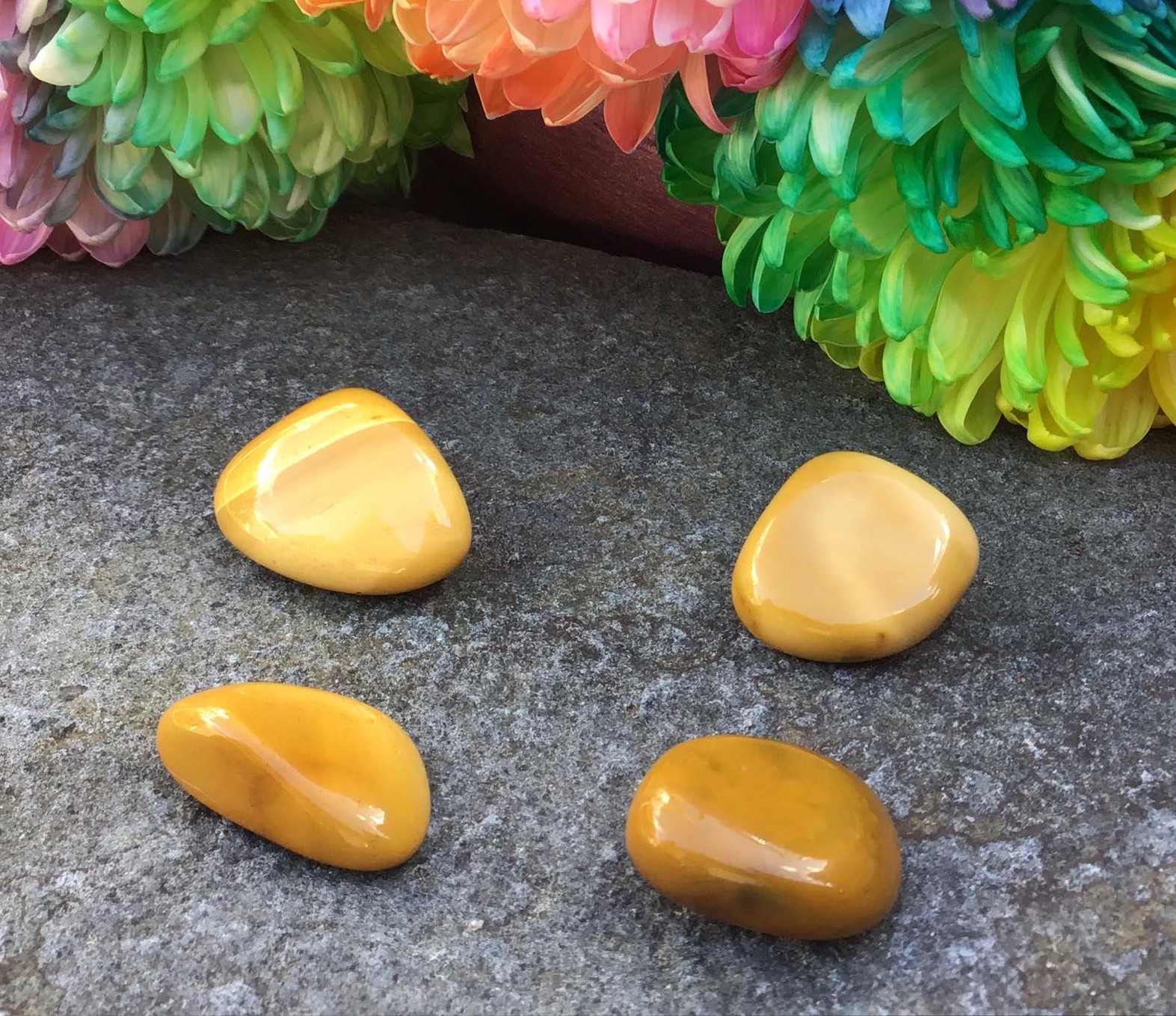 Yellow Jasper – Tumbled Stone