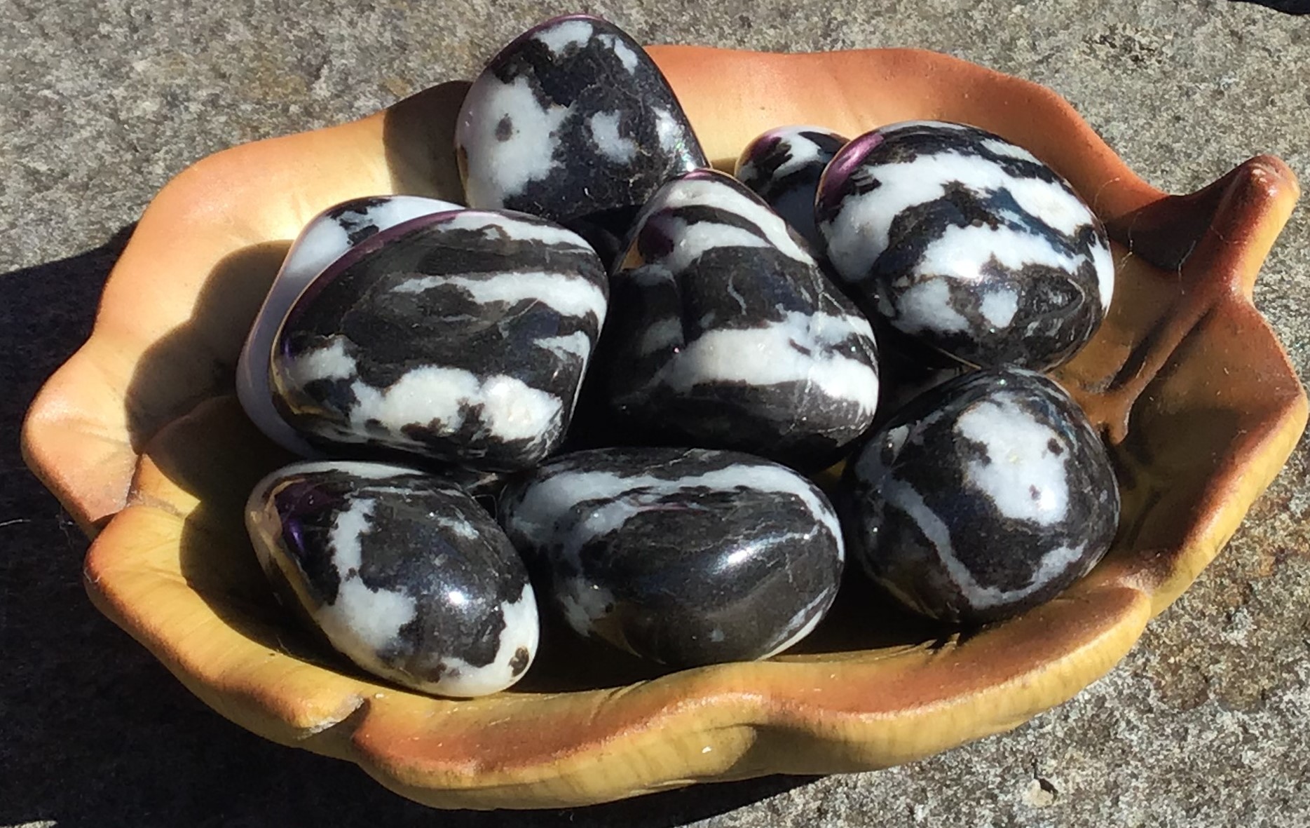Zebra Jasper – Tumbled Stone