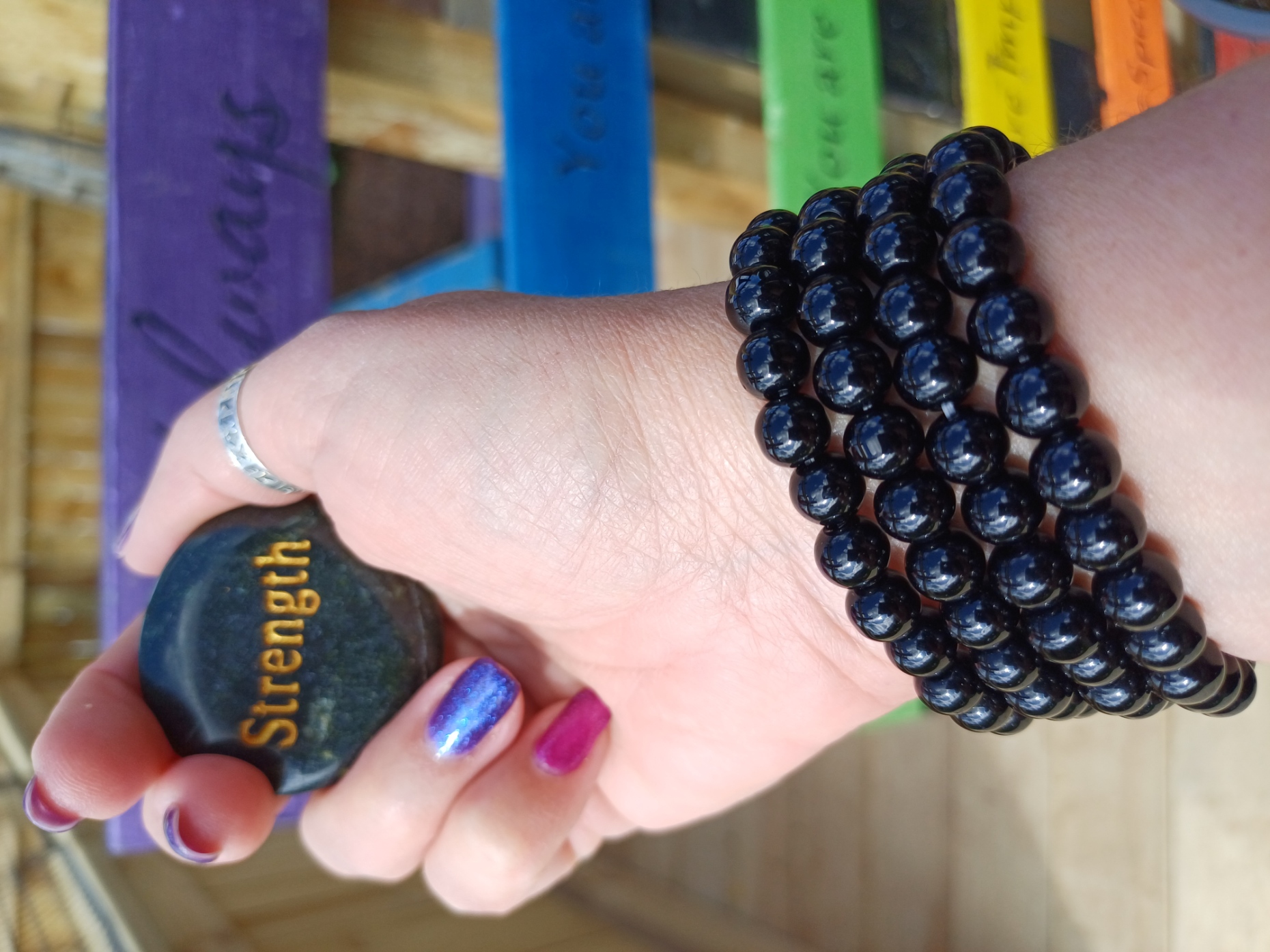 Black Obsidian – Bracelet