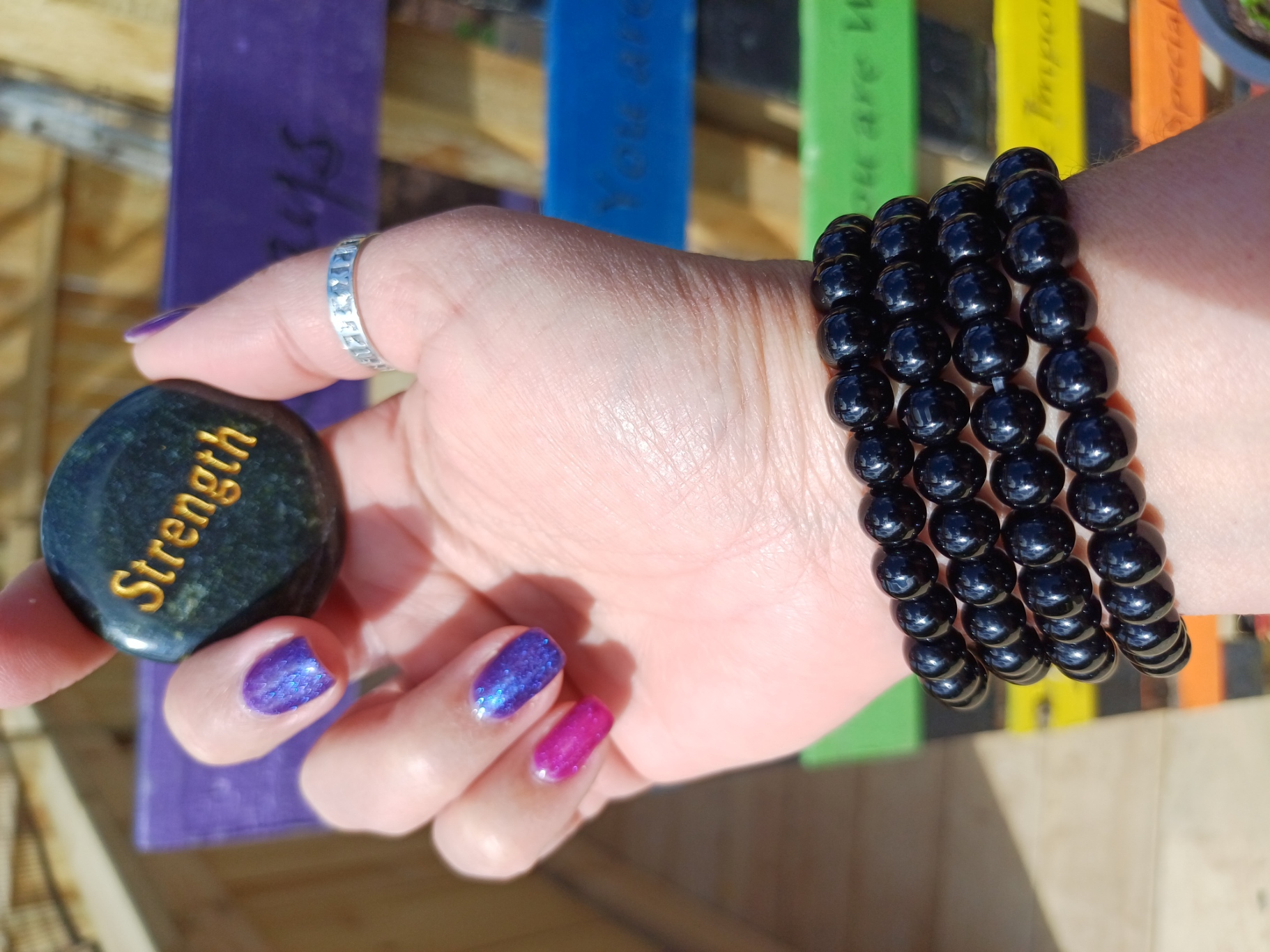Black Obsidian – Bracelet