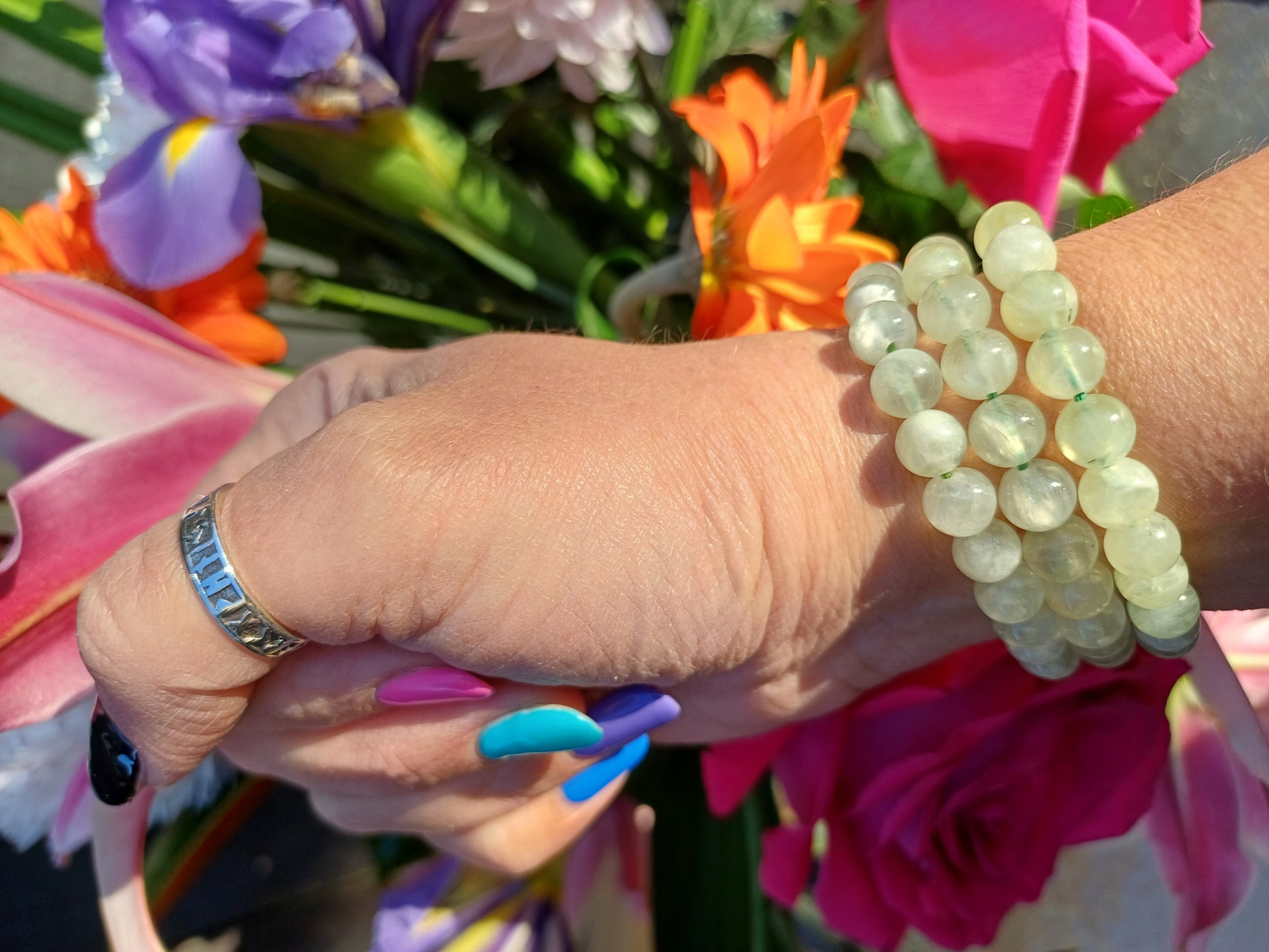 Prehnite – Bracelet