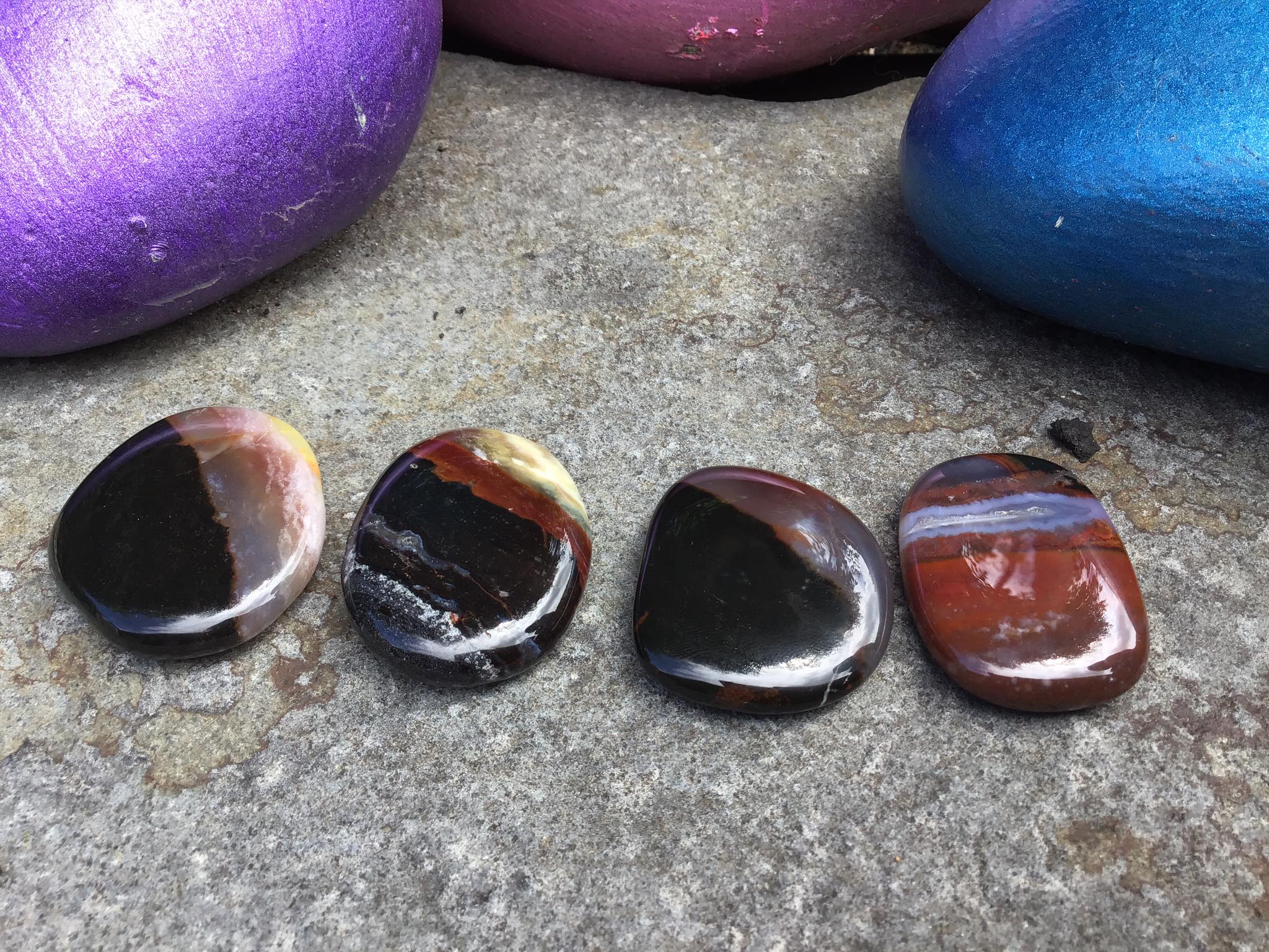 Sardonyx – Palm Stone