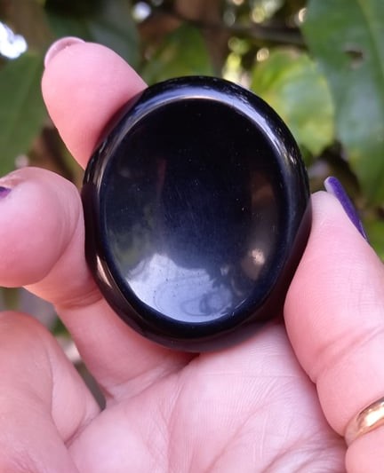 Black Obsidian – Worry Stone