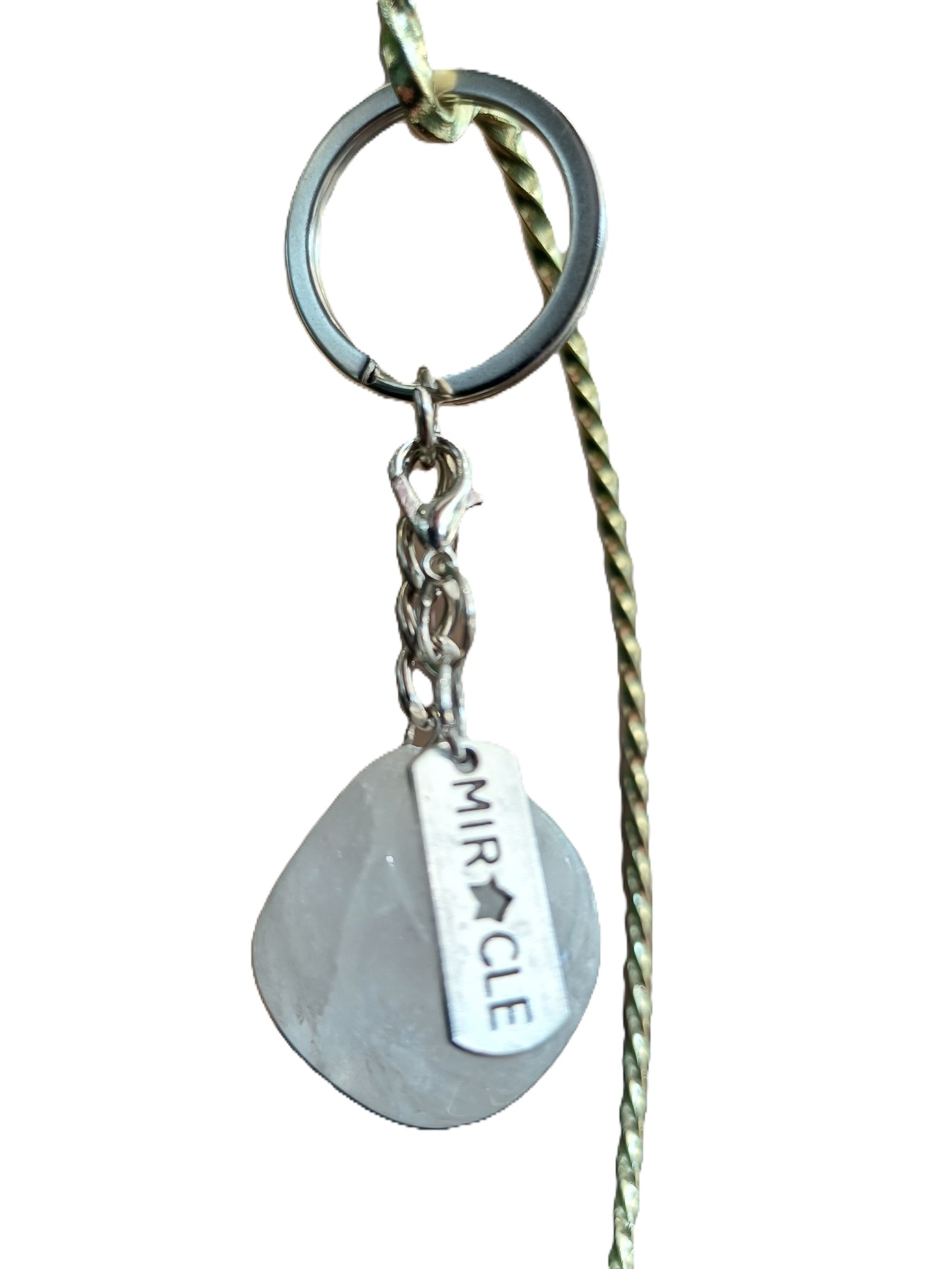 Clear Quartz – “Miracle” – Key Chain