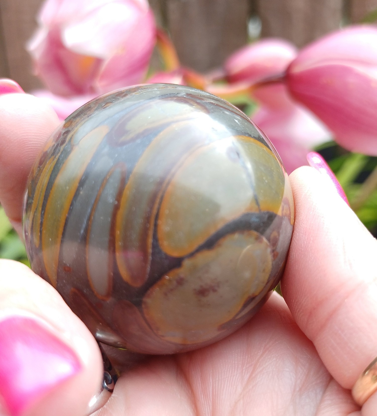 Bamboo Jasper – Sphere