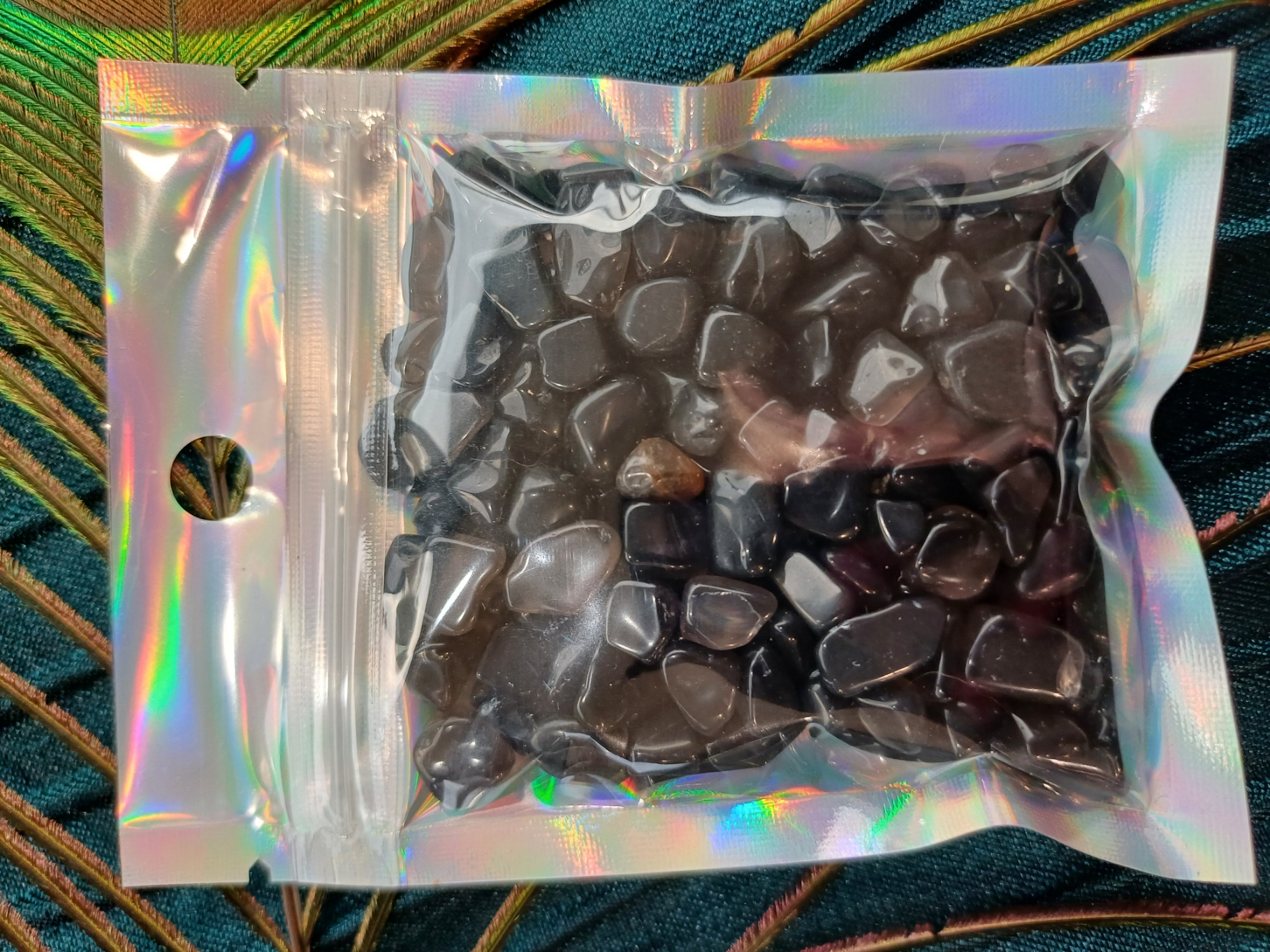Black Obsidian – Mini Gemstones Packet